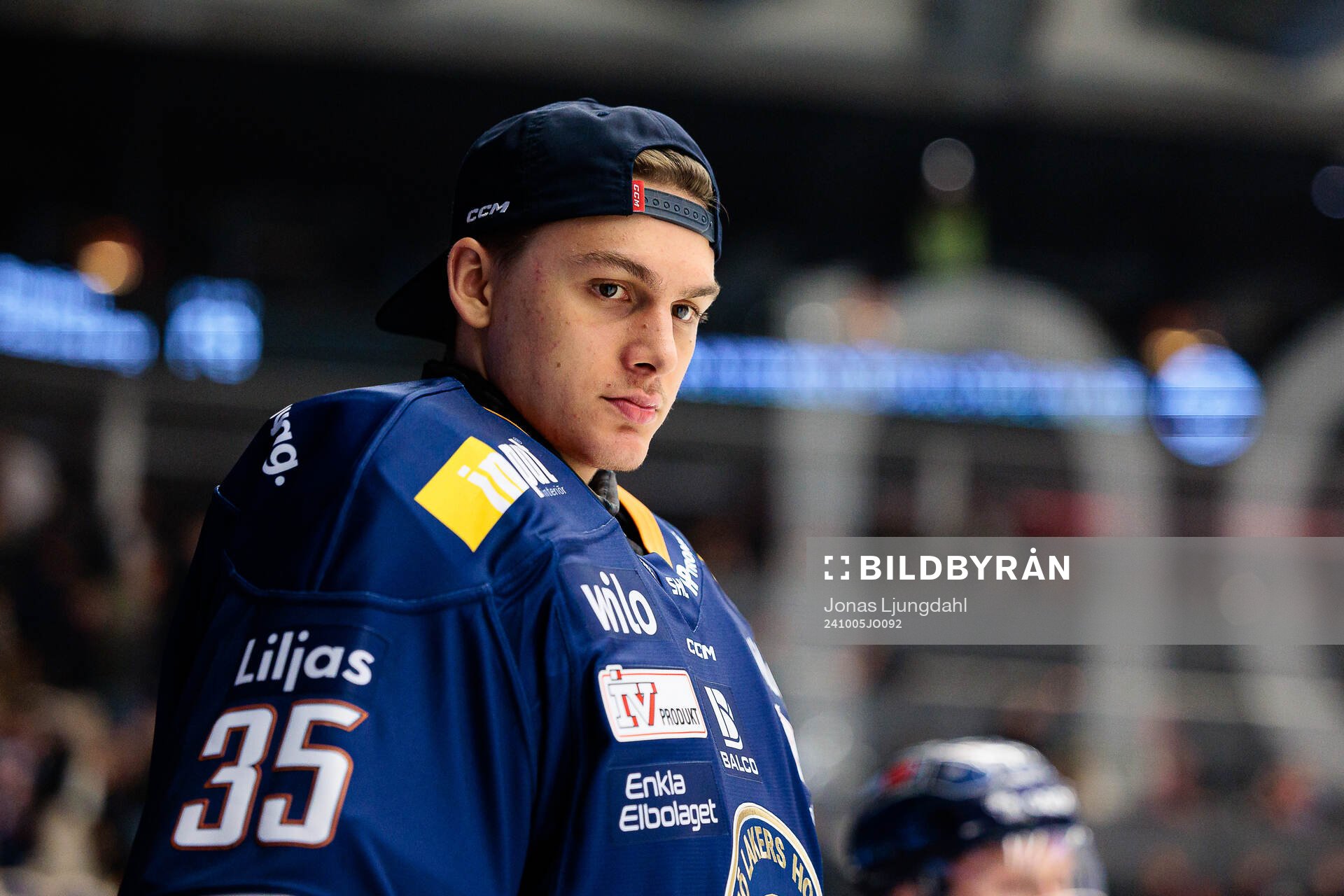 Växjös målvakt Benedikt Oschgan