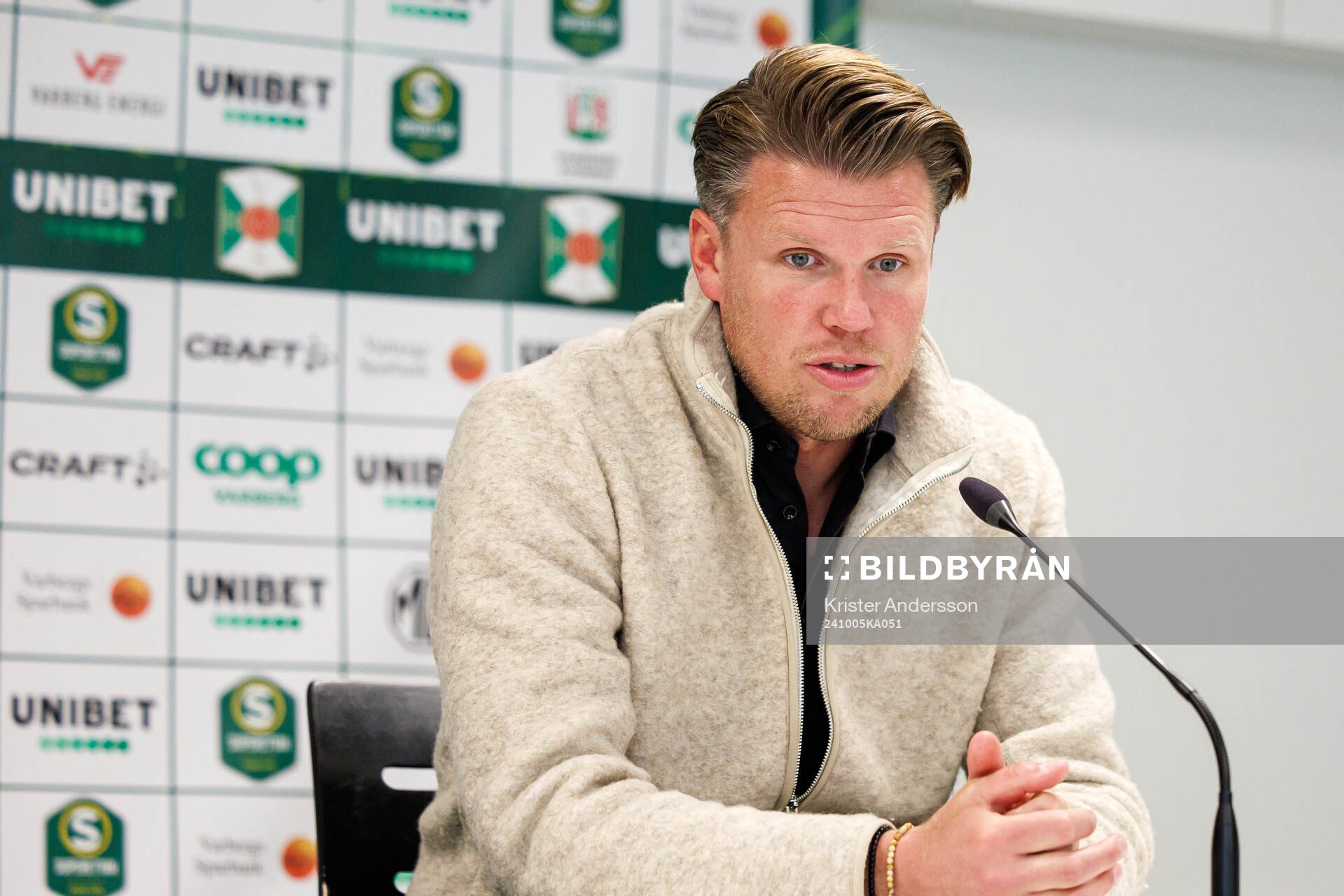 Örebros huvudtränare Christian Järdler