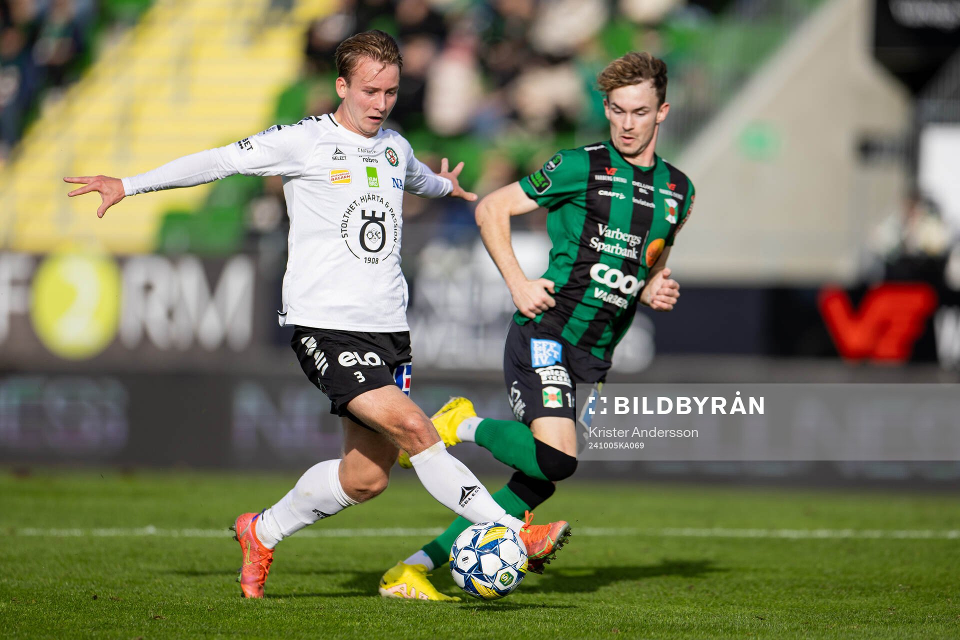 Örebros Oskar Käck och Varbergs Alexander Johansson