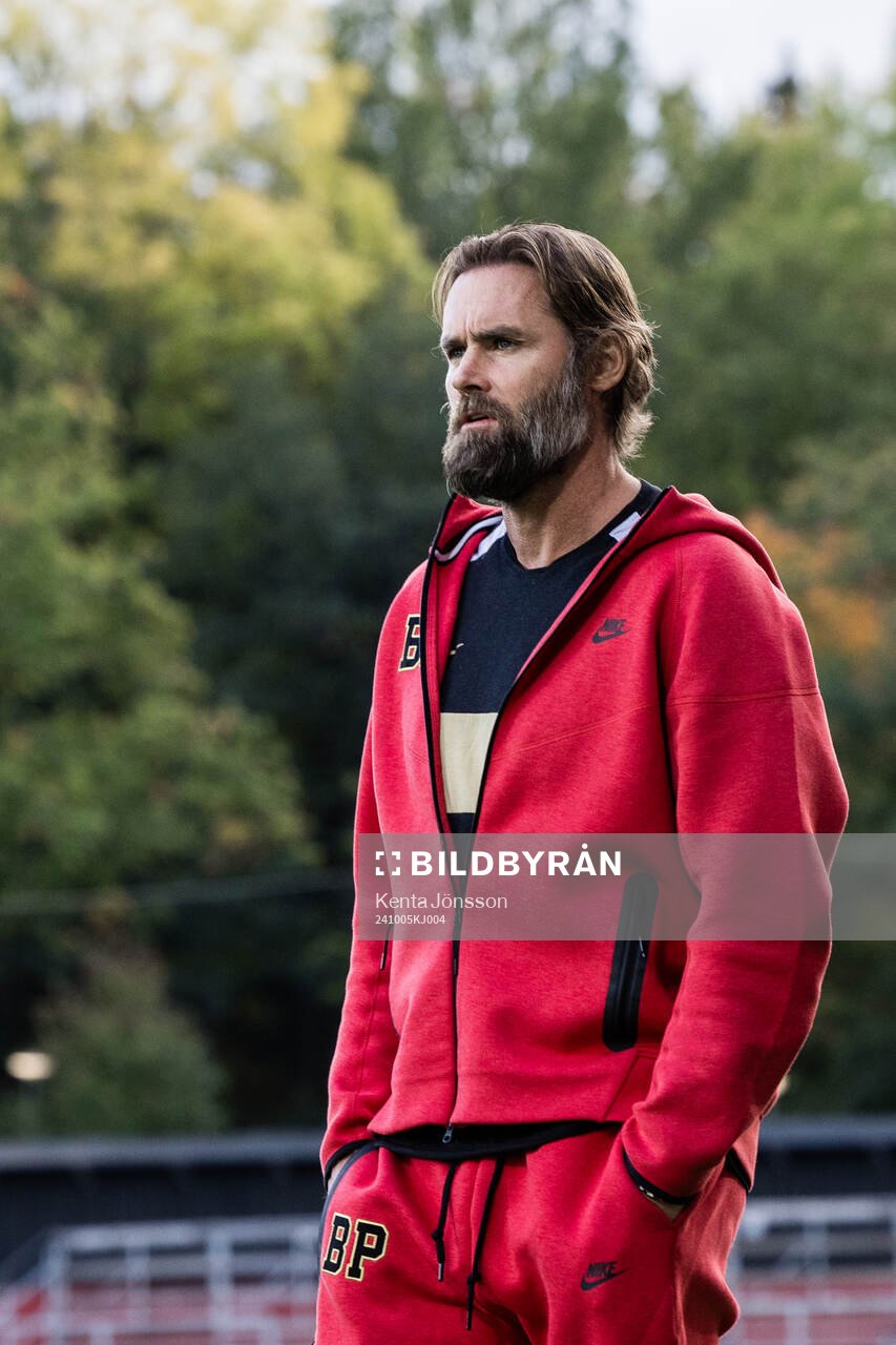Brommapojkarnas tränare Olof Mellberg