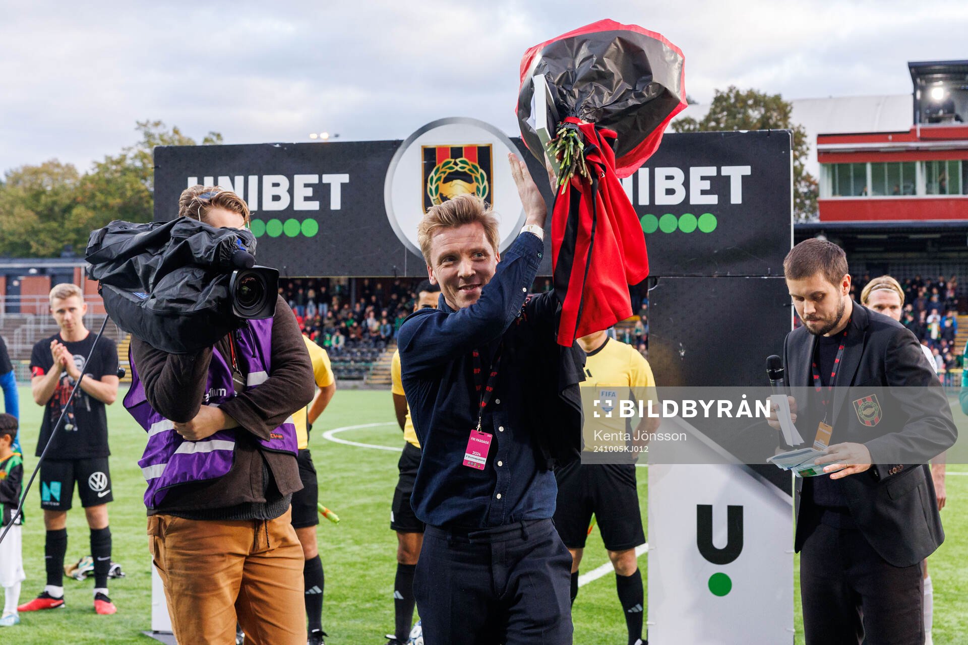 Den tidigare Brommapojkarna spelaren Gustav Sandberg