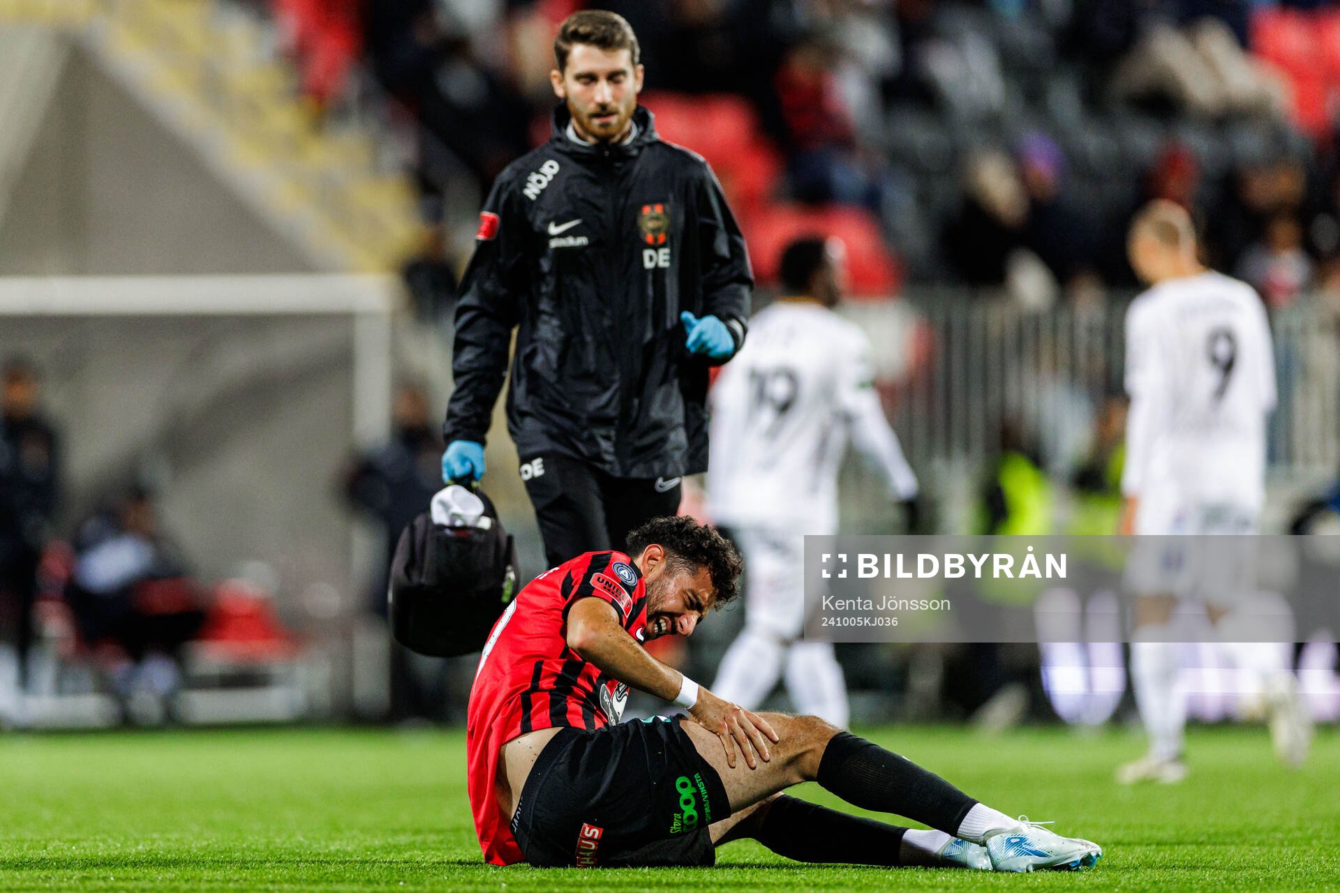 Brommapojkarnas Daleho Irandust har ont