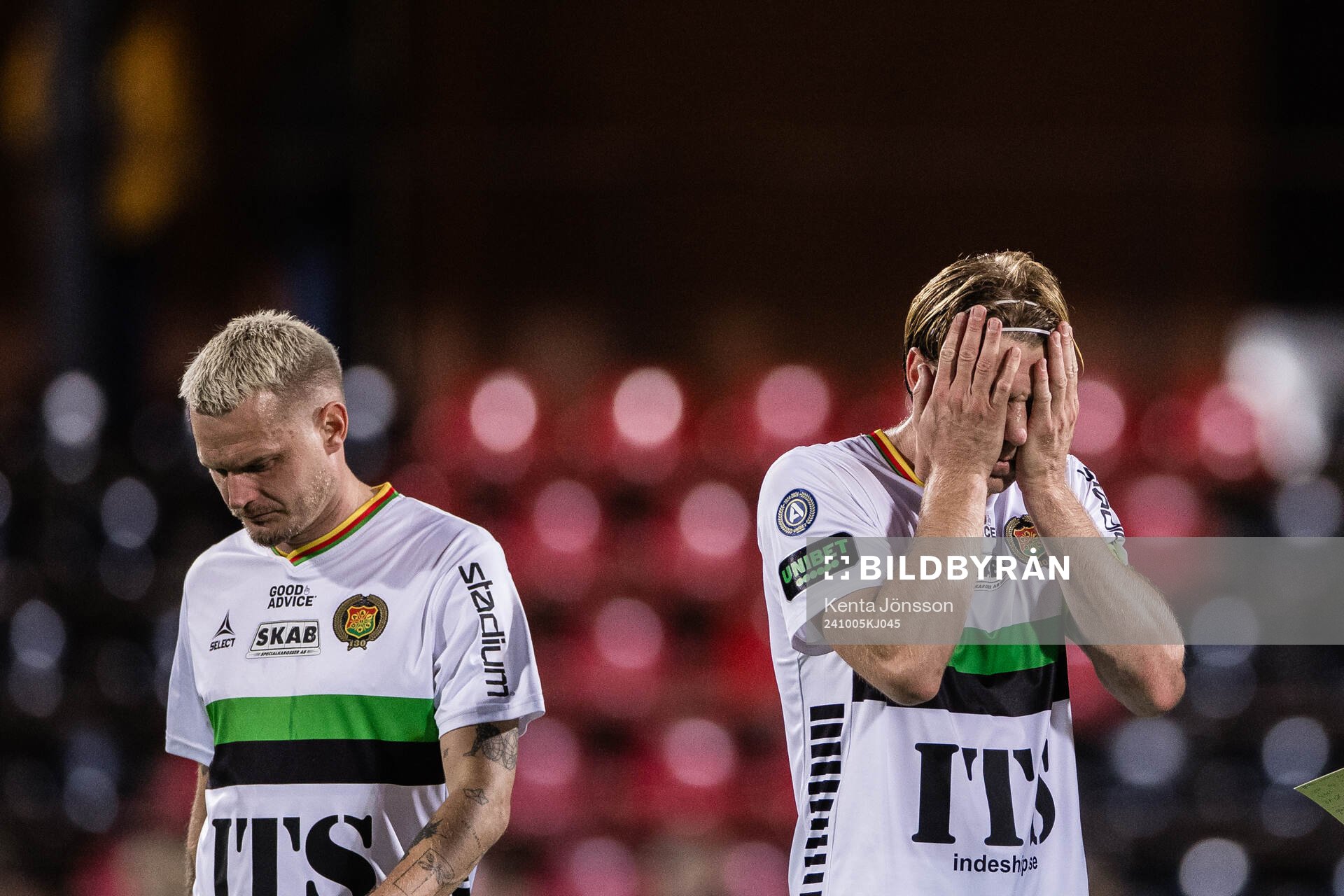 GAIS Jonas Lindberg och August Wängberg deppar