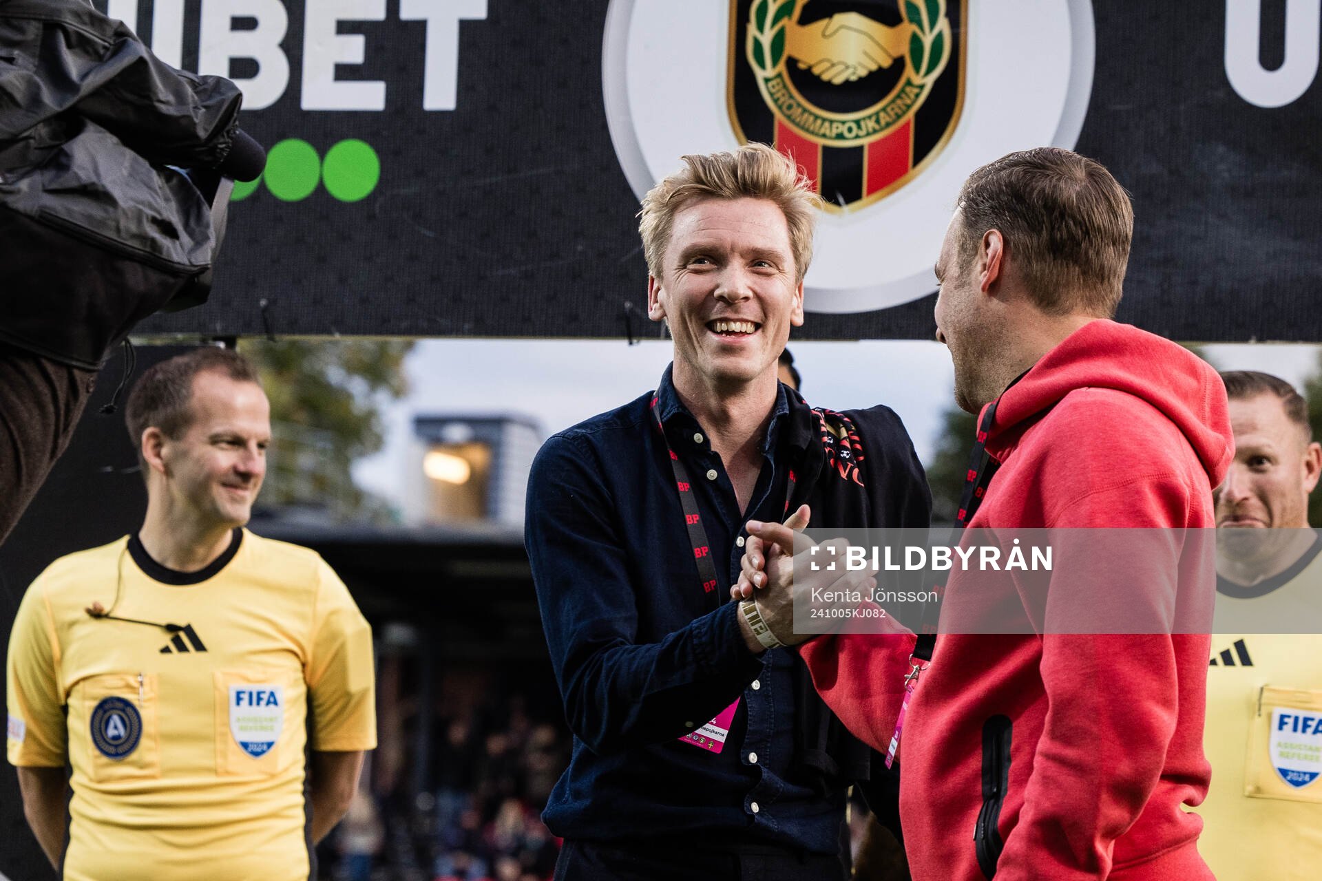 Den tidigare Brommapojkarna spelaren Gustav Sandberg