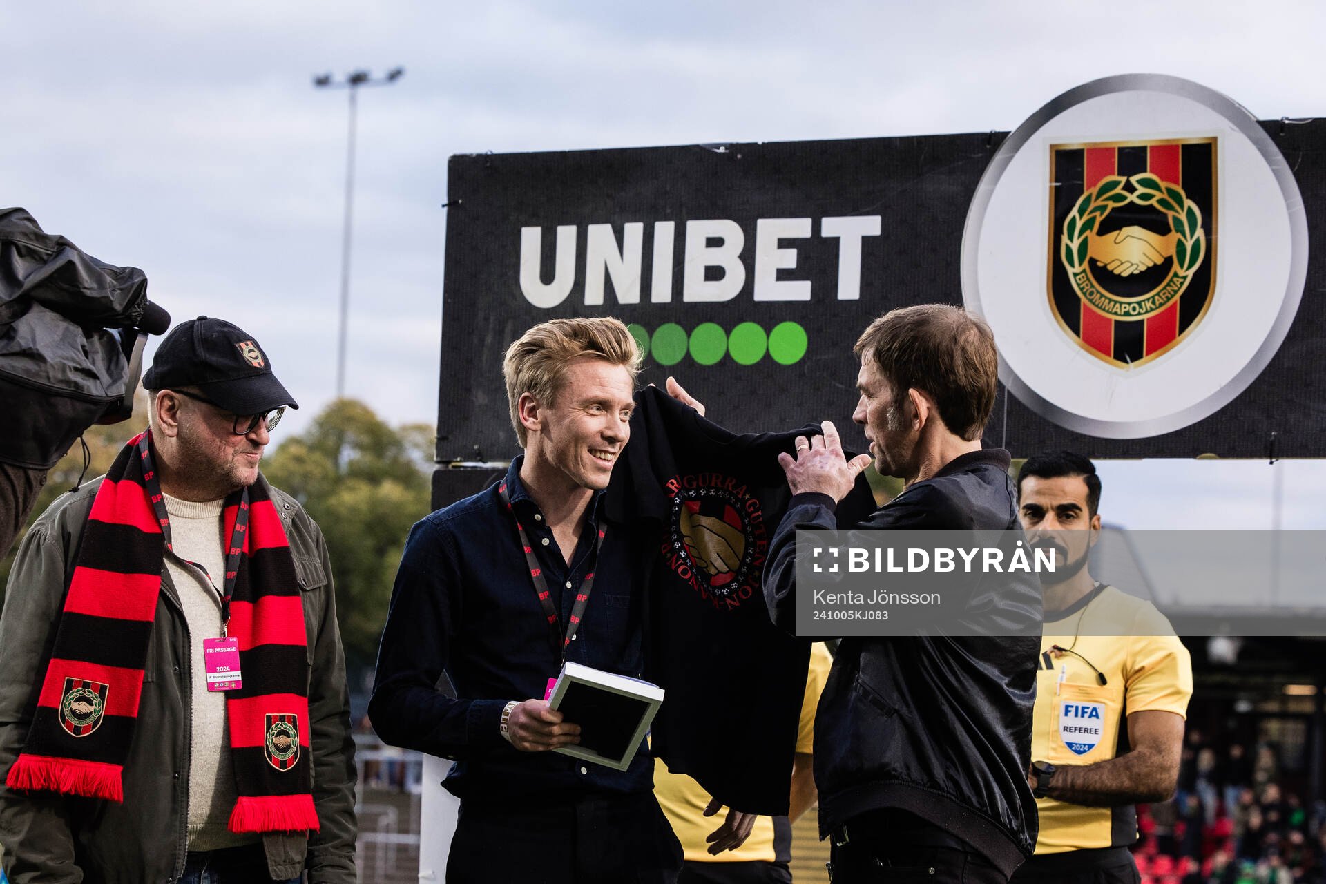 Den tidigare Brommapojkarna spelaren Gustav Sandberg