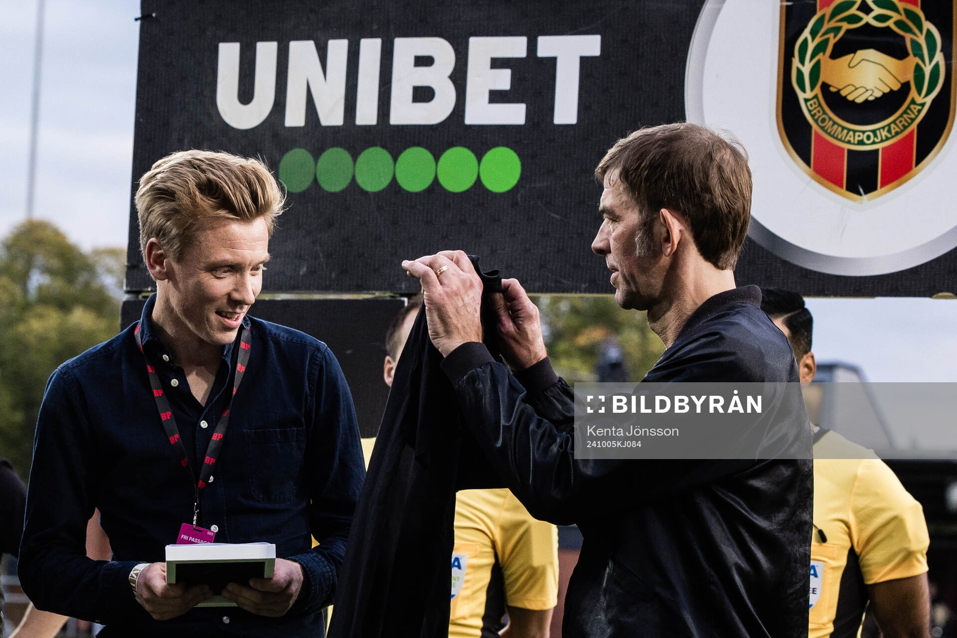 Den tidigare Brommapojkarna spelaren Gustav Sandberg