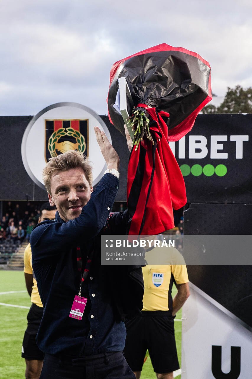 Den tidigare Brommapojkarna spelaren Gustav Sandberg