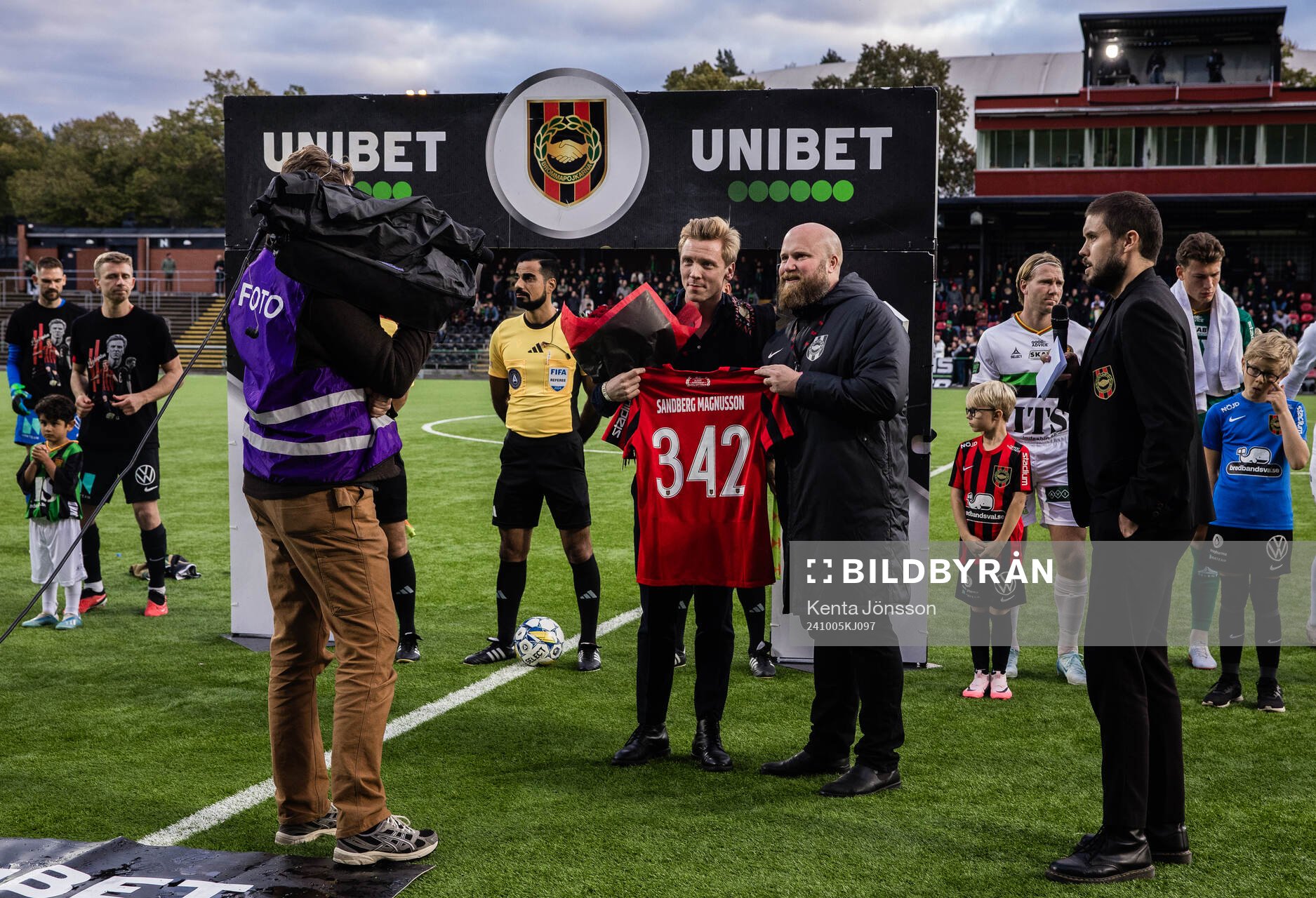 Den tidigare Brommapojkarna spelaren Gustav Sandberg