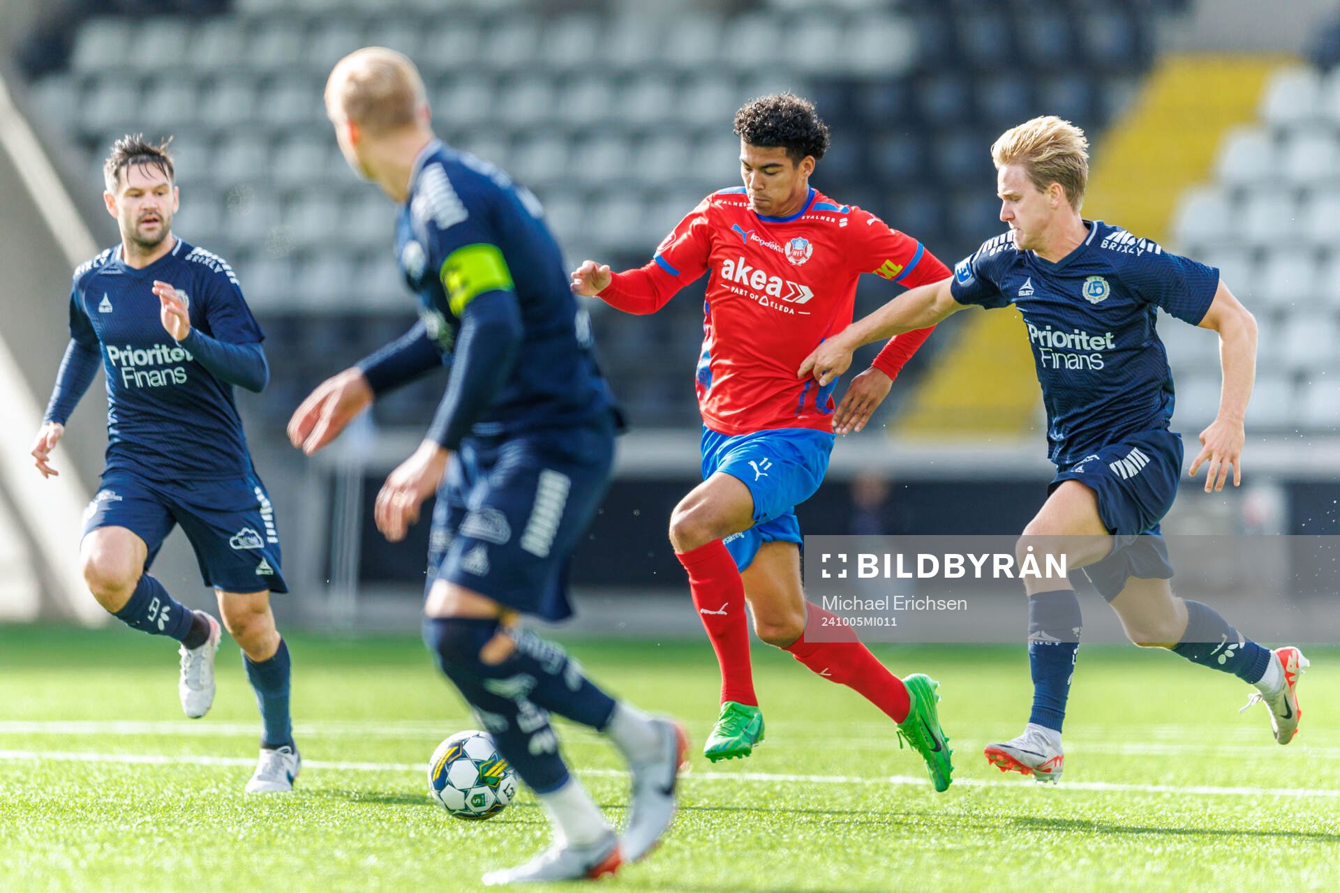 Helsingborgs Milan Silva Rasmussen och Utsiktens Sebastian