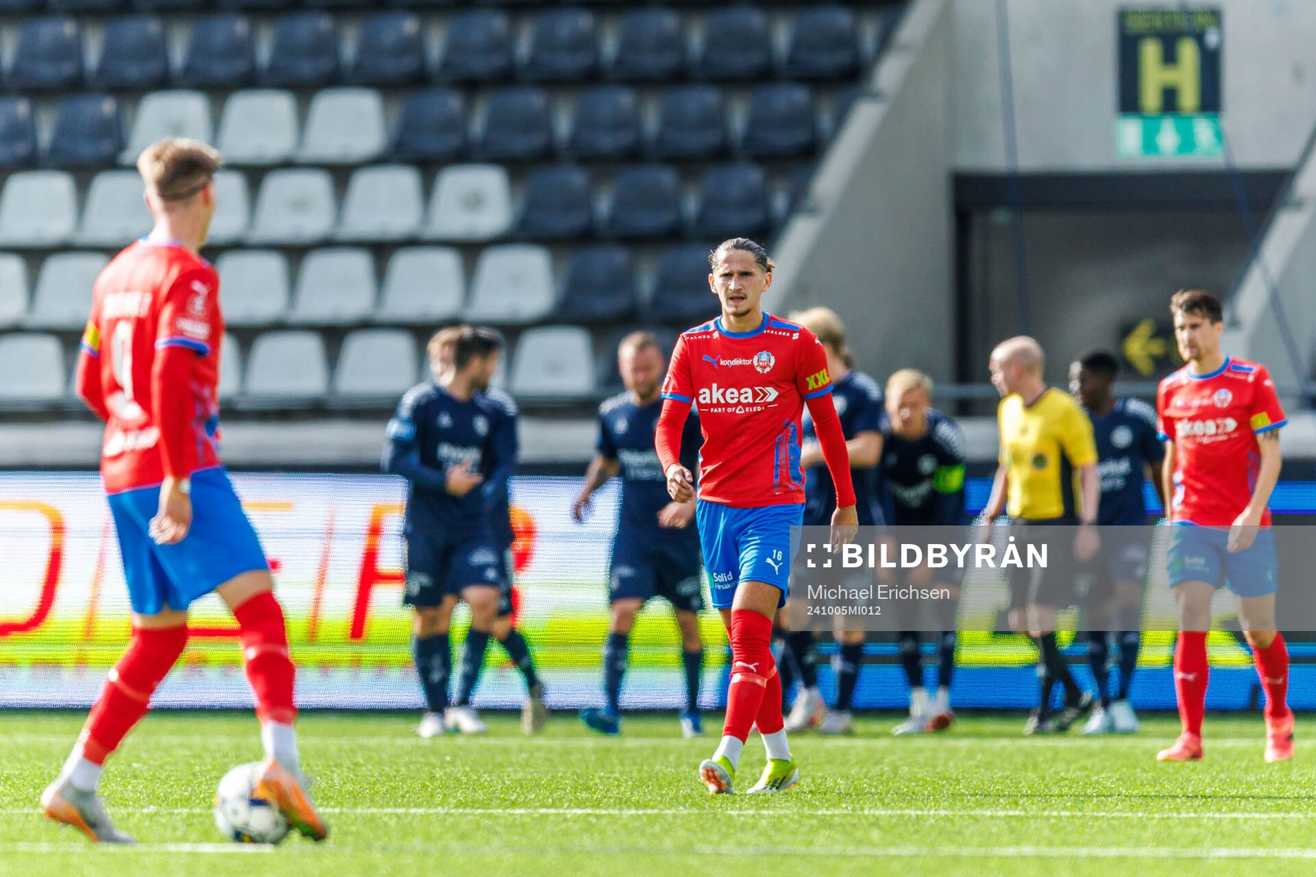 Helsingborgs Ervin Gigovic deppar