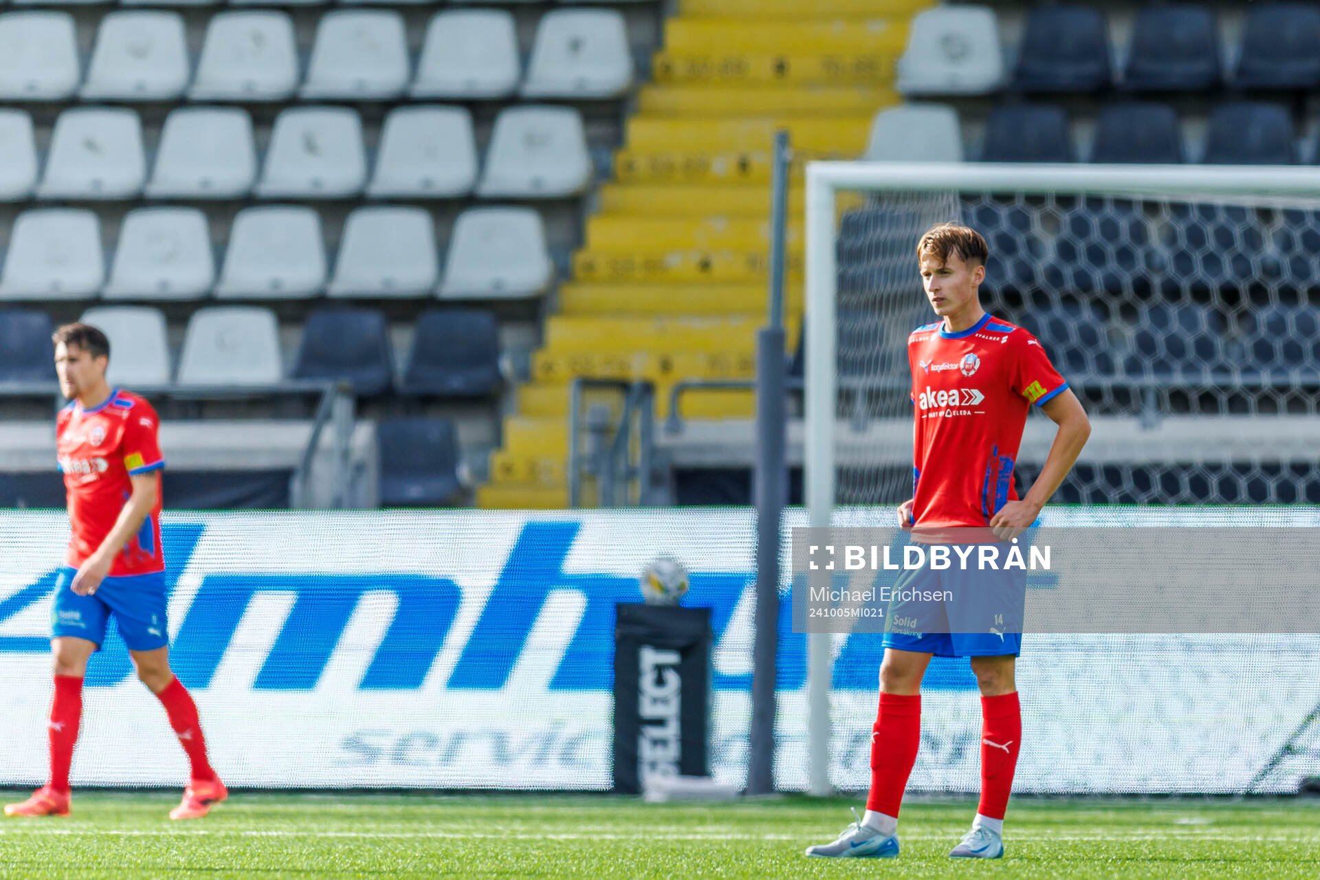 Helsingborgs Lukas Kjellnäs deppar