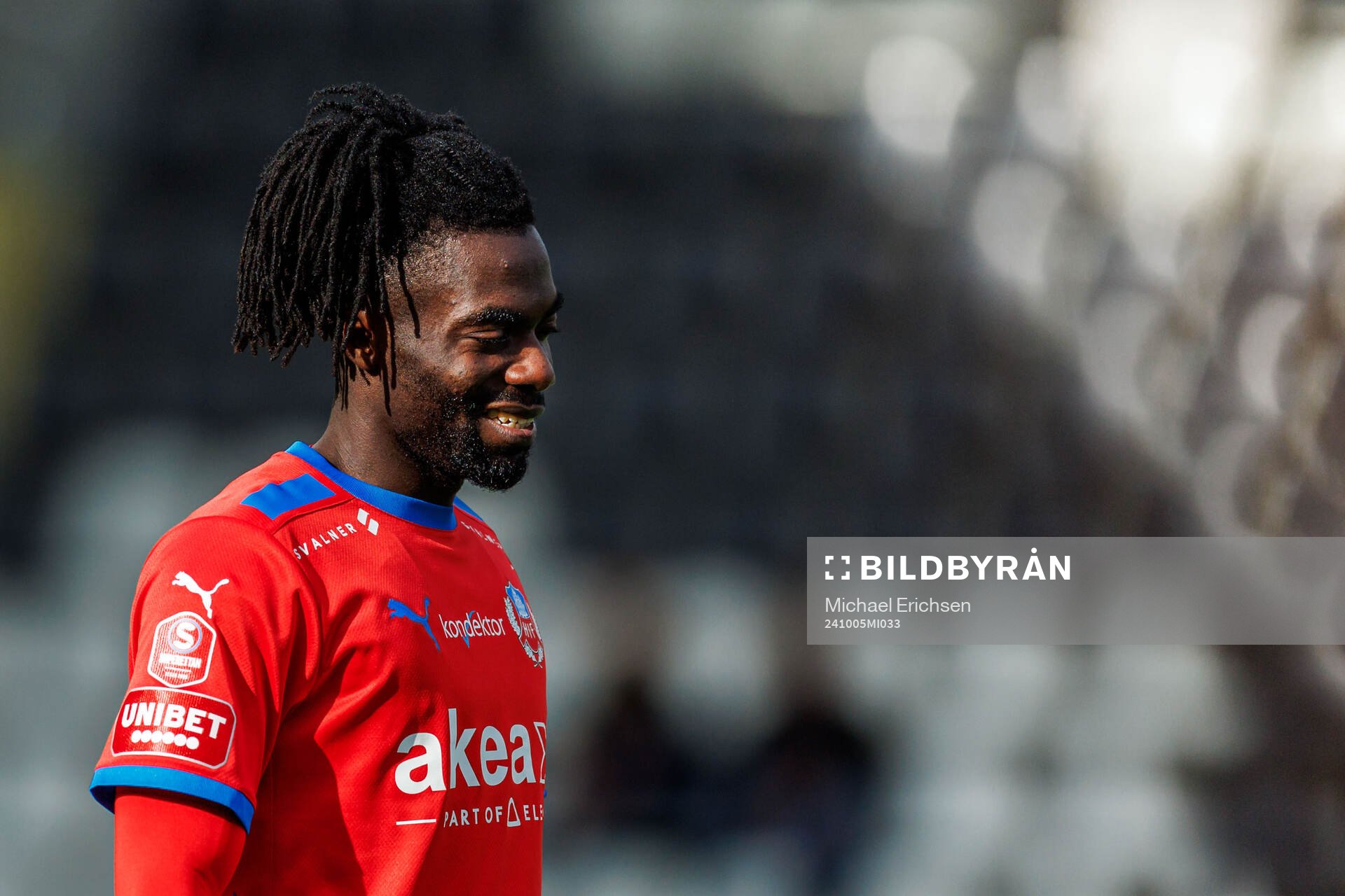 Helsingborgs Benjamin Acquah deppar