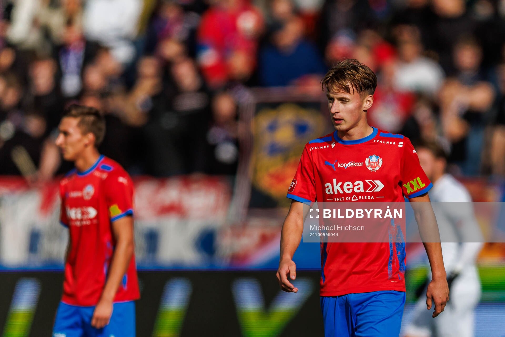 Helsingborgs Lukas Kjellnäs deppar