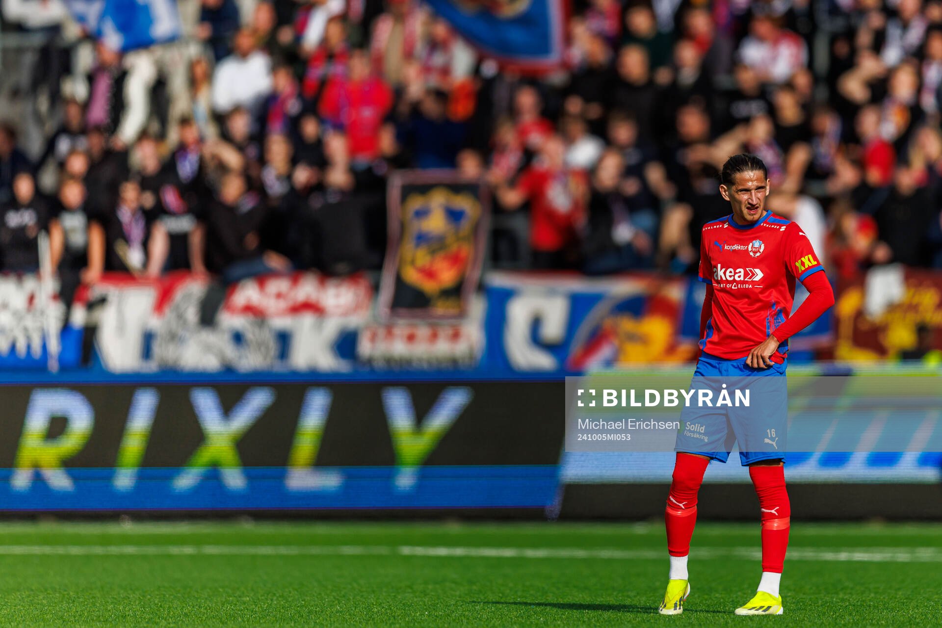 Helsingborgs Ervin Gigovic deppar