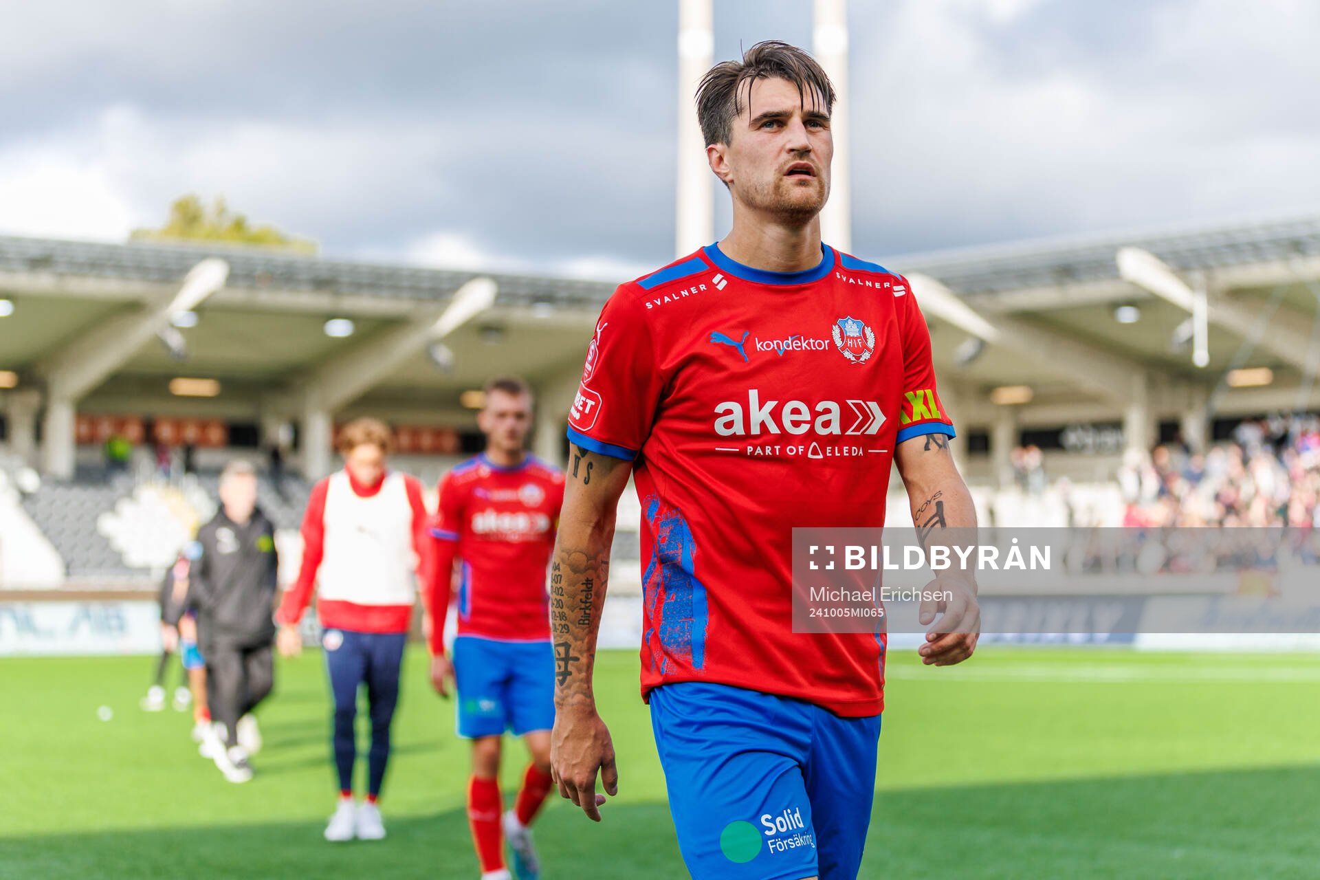 Helsingborgs Jon Birkfeldt deppar