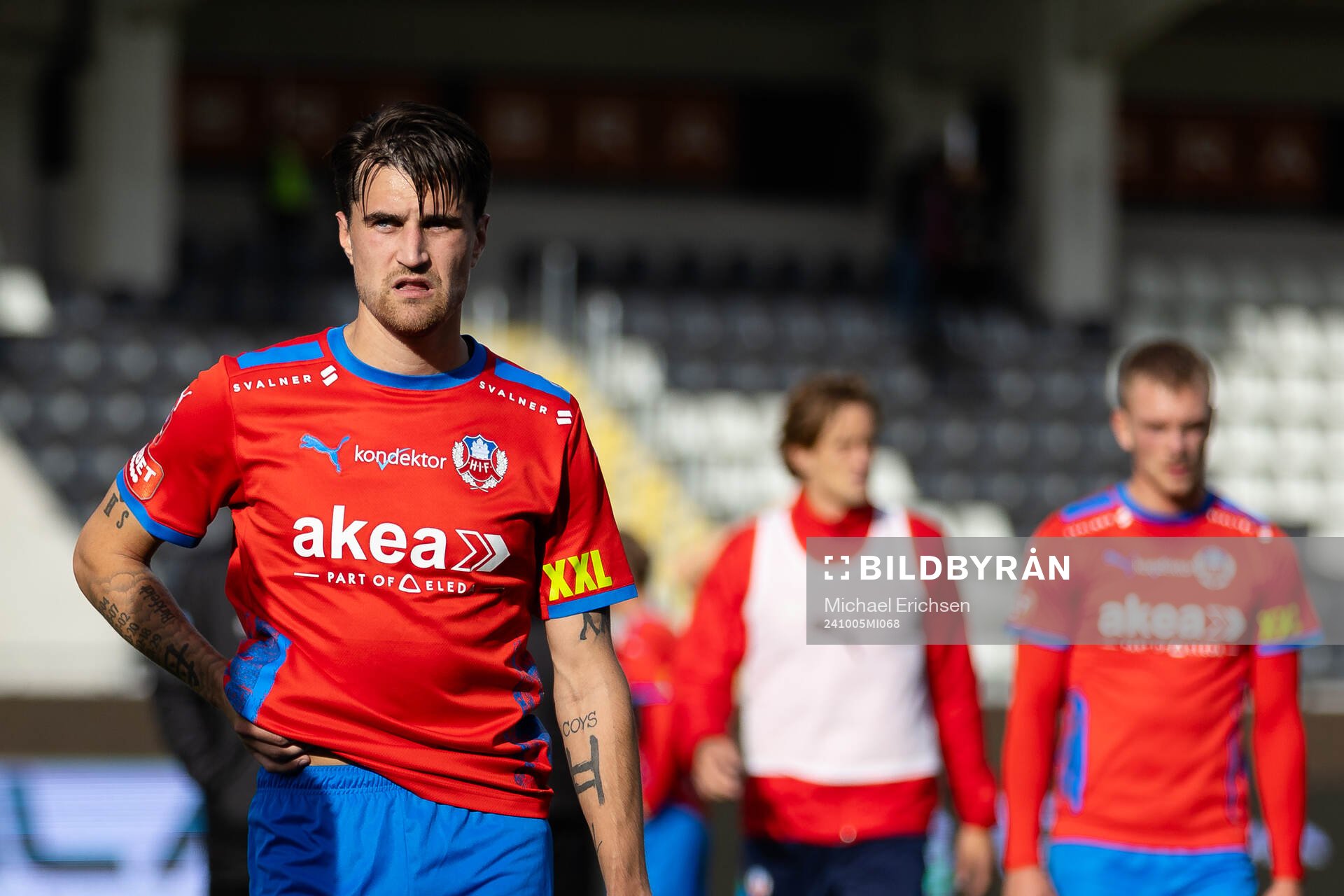 Helsingborgs Jon Birkfeldt deppar