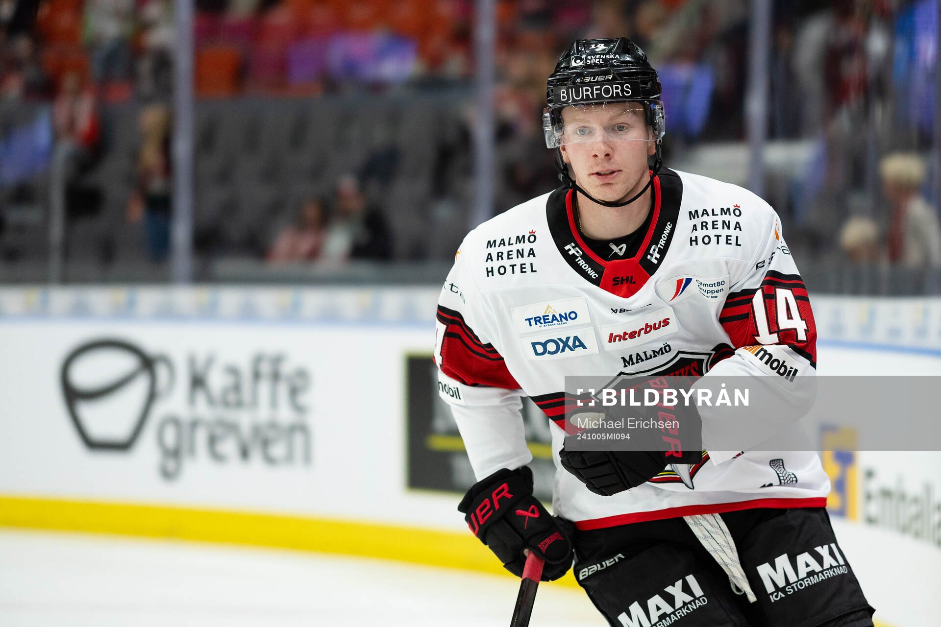 Malmö Redhawks Otto Stenberg