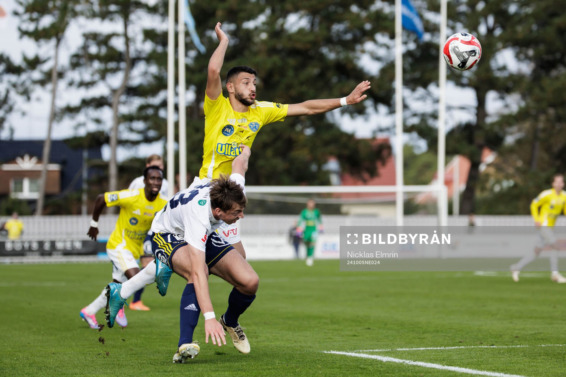 Falkenbergs FFs Leonardo Farah Shahin och Ängelholms Jacob
