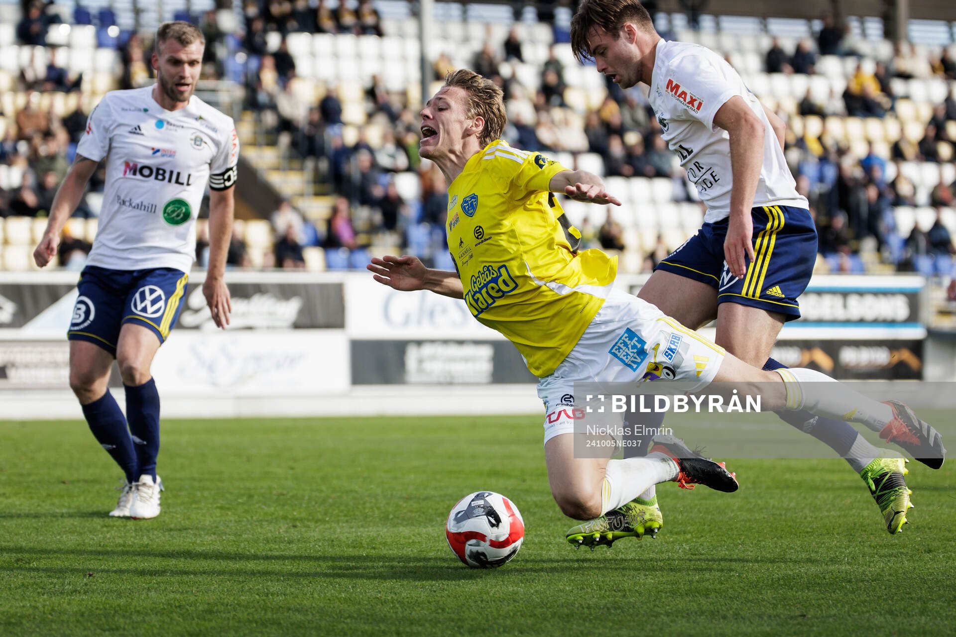 Ängelholms Robin Nilsson och Falkenbergs FFs Melker Nilsson