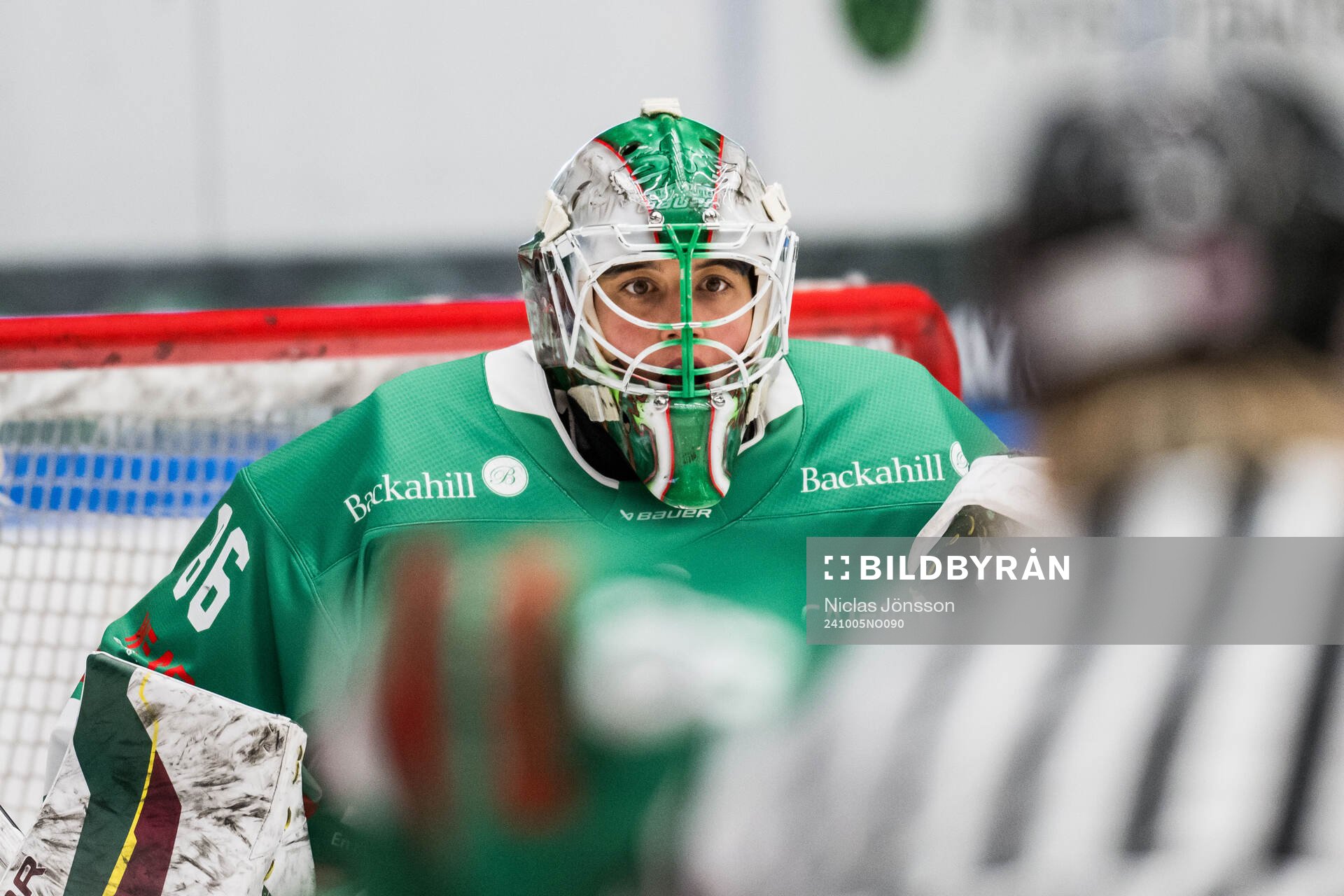 Rögles målvakt Alba Gonzalo