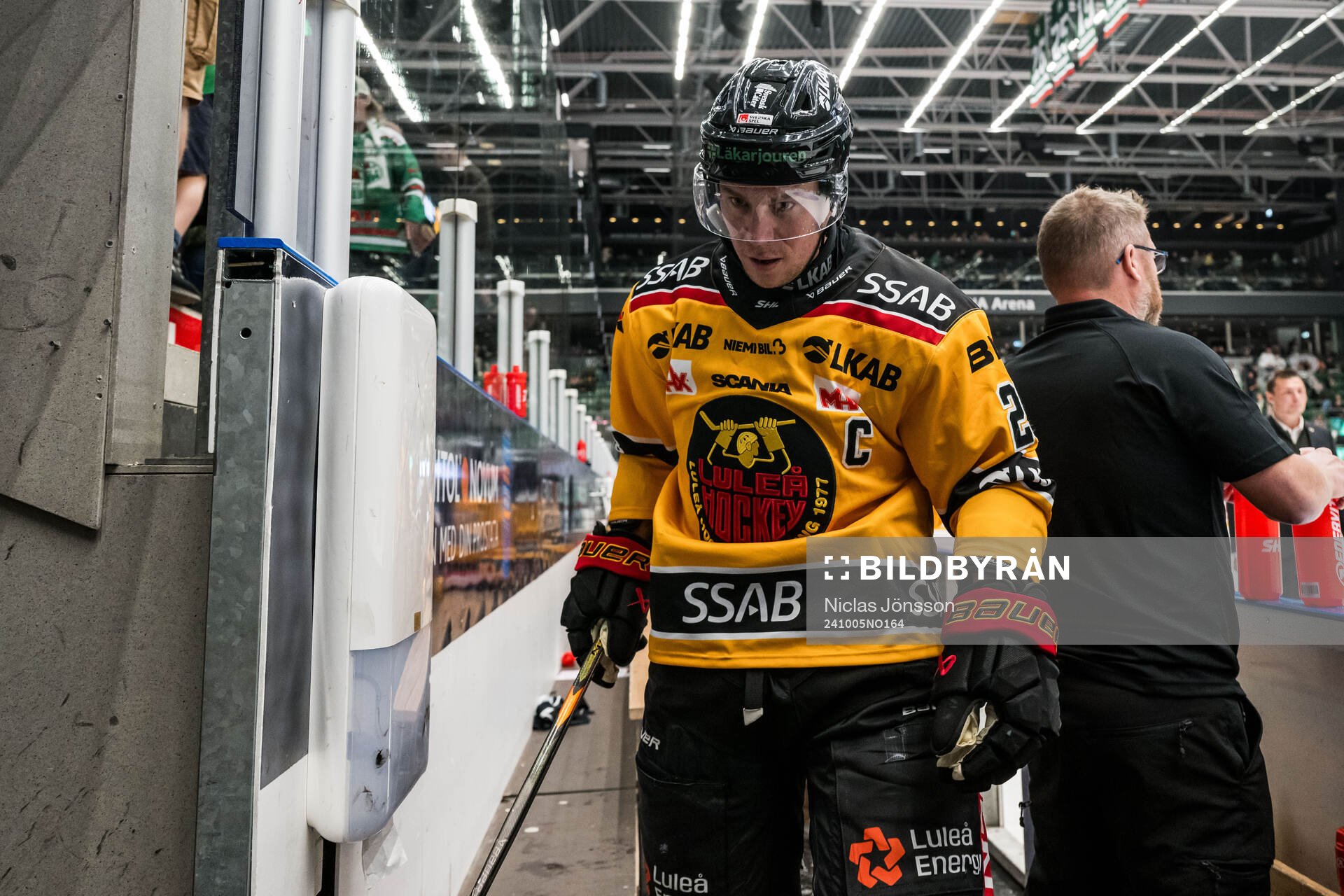 Luleås Erik Gustafsson deppar