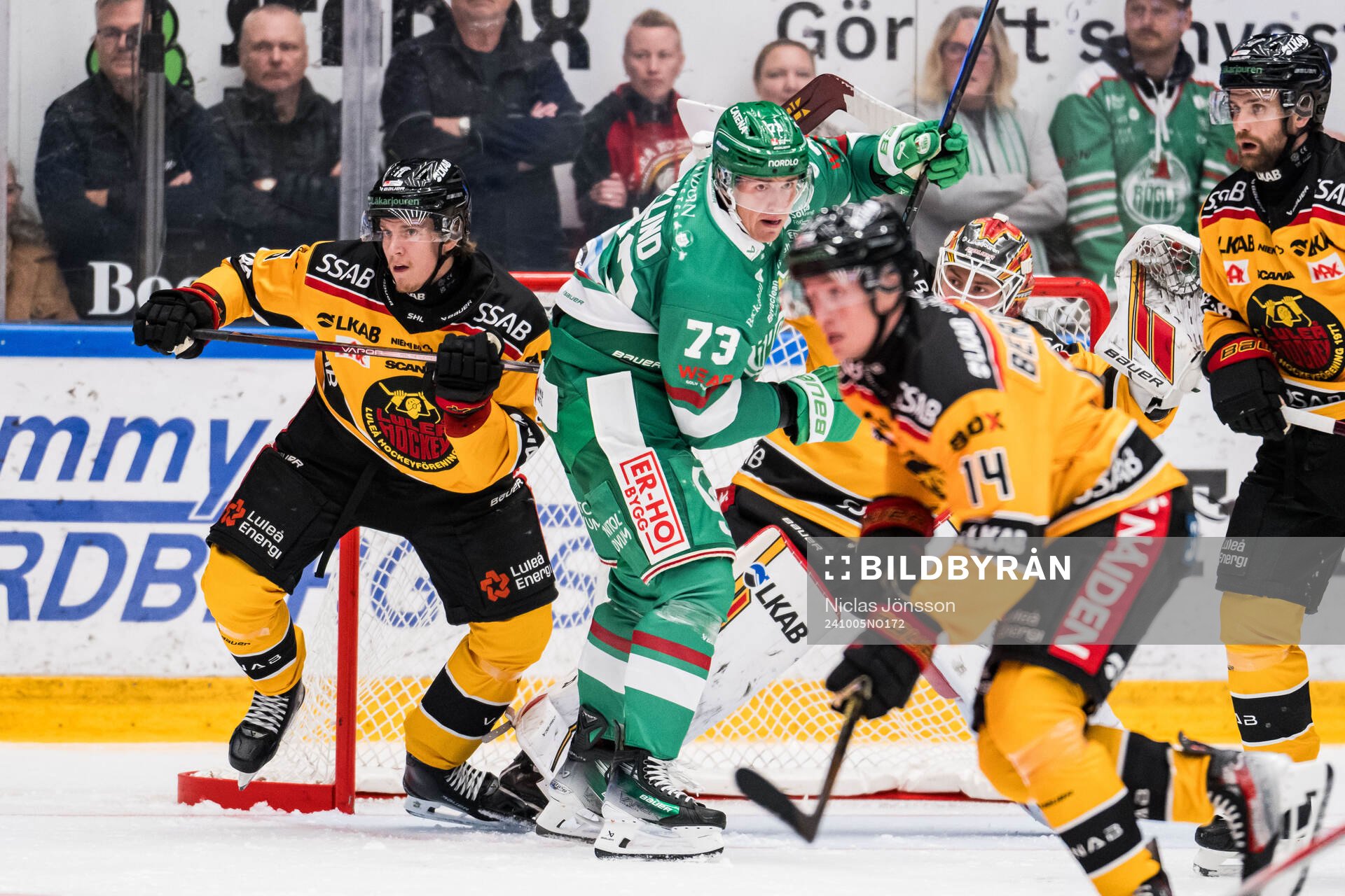 Luleås Marcus Hardegård och Rögles Oliver Eklind