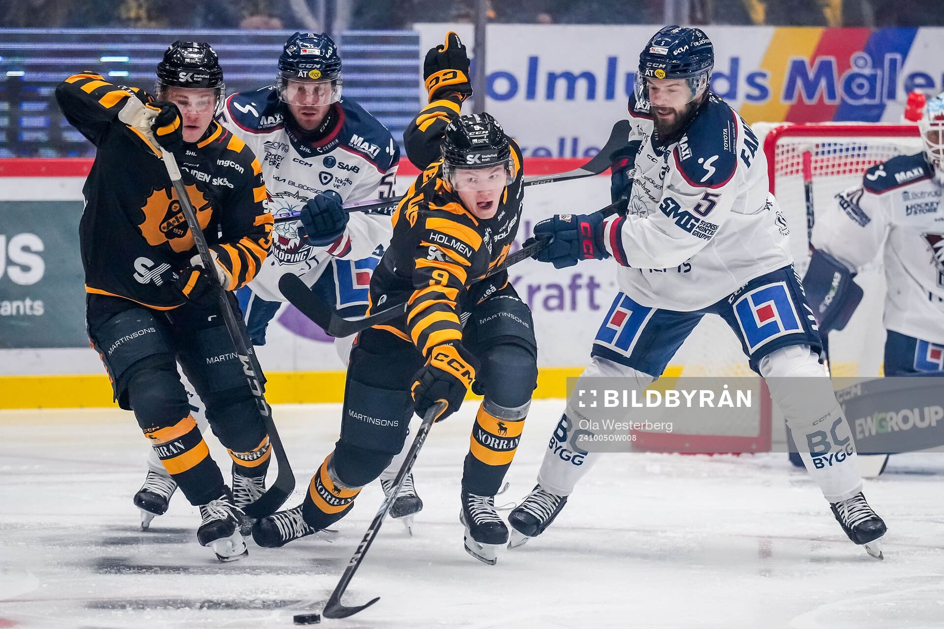 Skellefteås Lukas Vesterlund och Linköpings Oscar