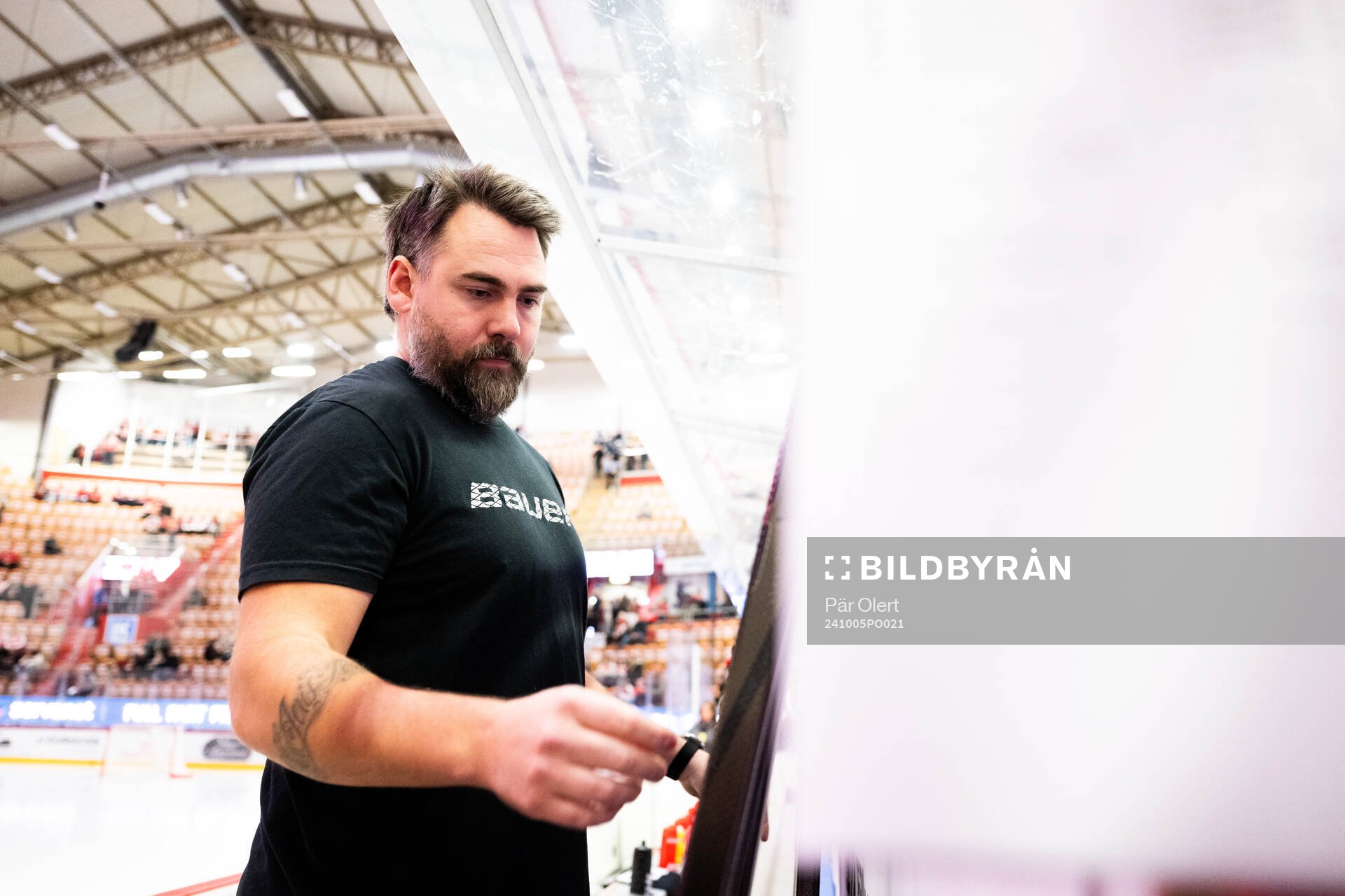 Timrås materialförvaltare John Westin