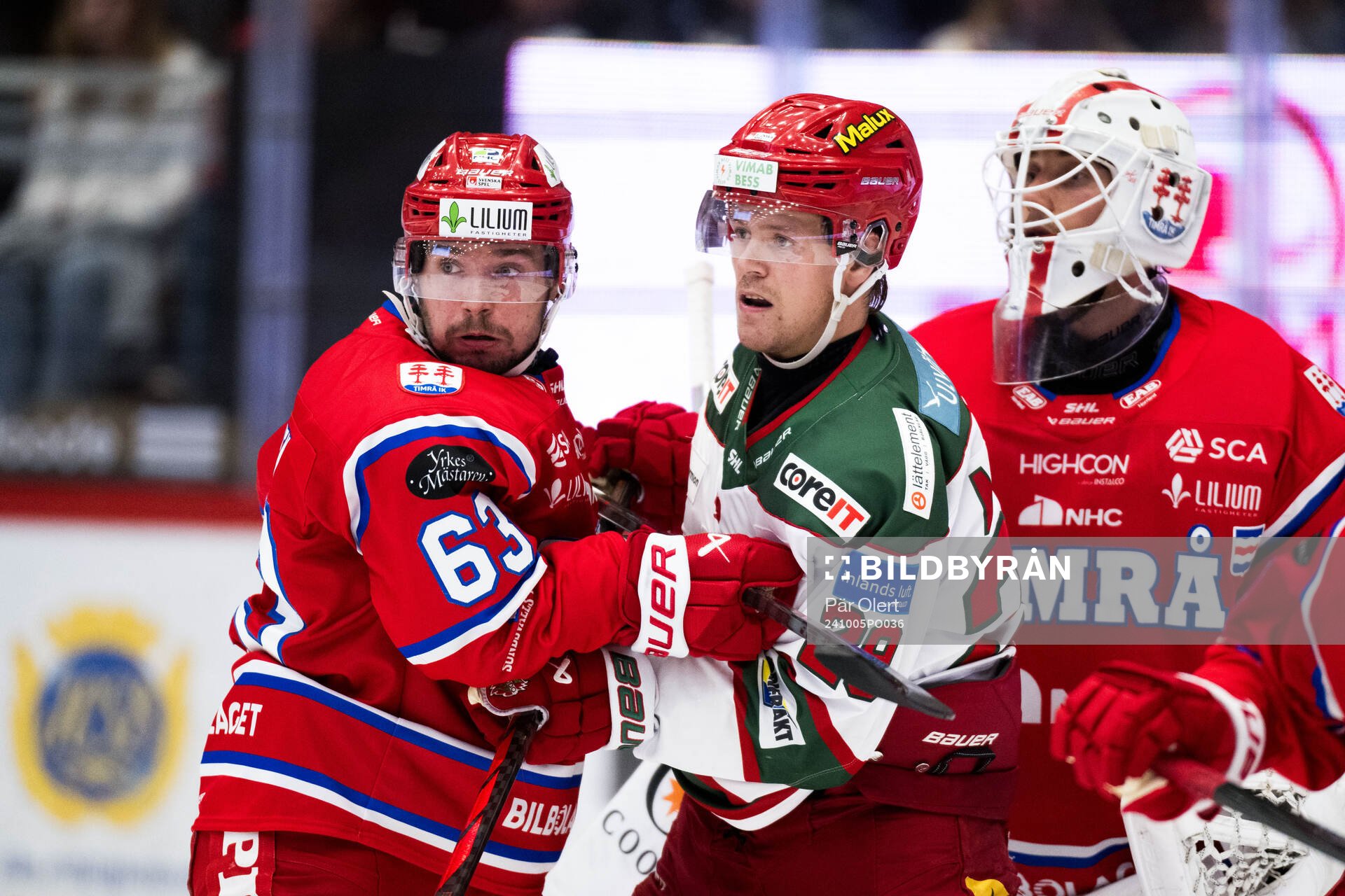 Timrås Elmeri Eronen och MoDos Mikkel Aagaard