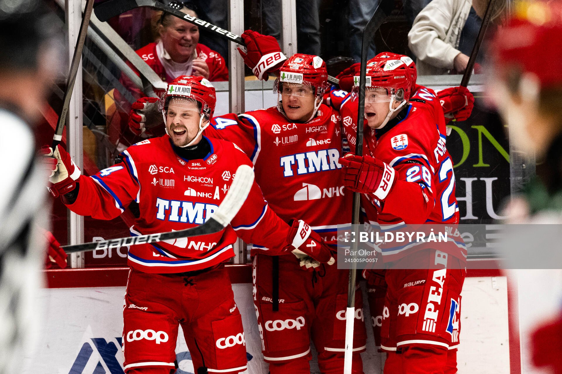 Timrås Sebastian Hartmann Jonathan Dahlén och Simon