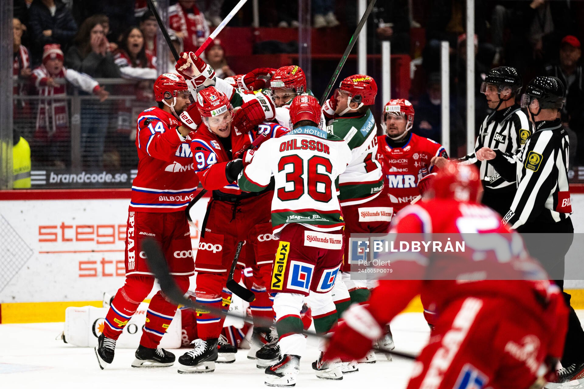 Timrås Sebastian Hartmann och MoDos Sebastian Ohlsson