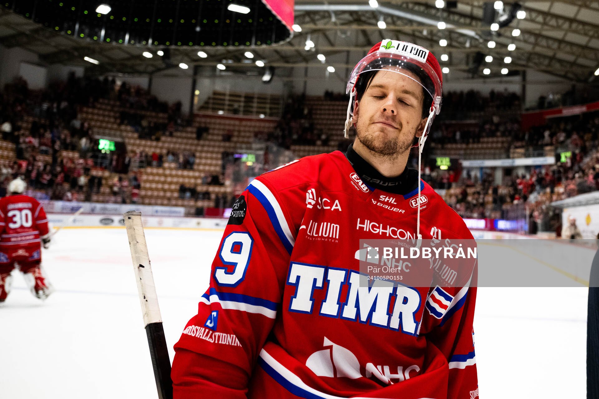 Timrås Filip Hållander är nöjd