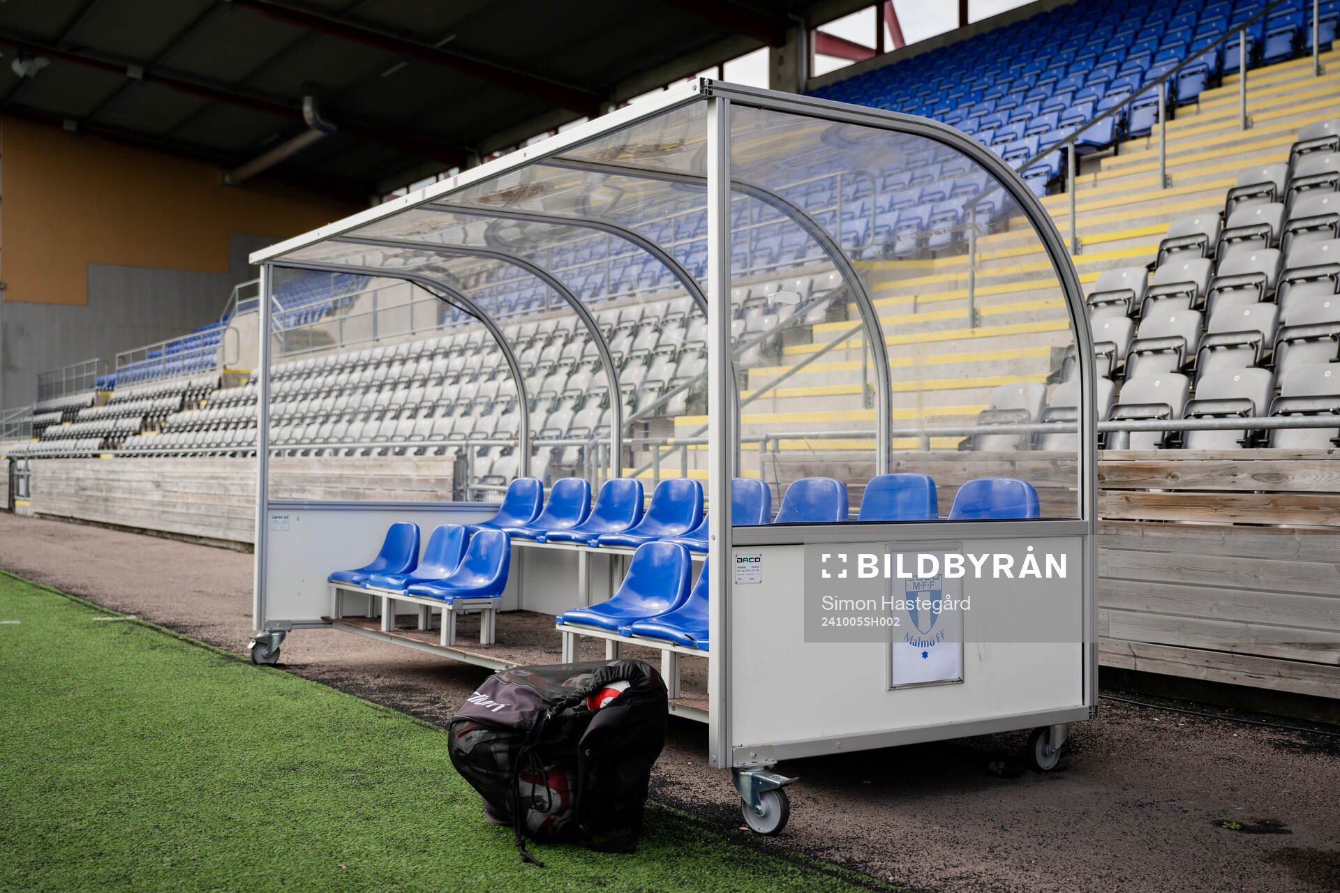 Malmö FFs spelarbås
