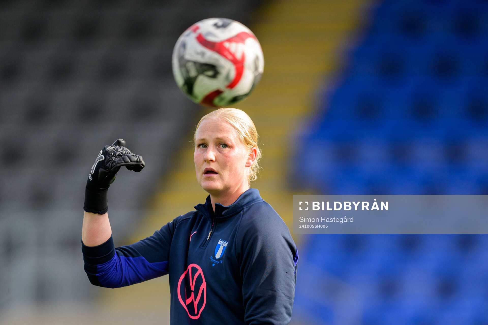 Malmö FFs målvakt Kathrine Østergaard Larsen