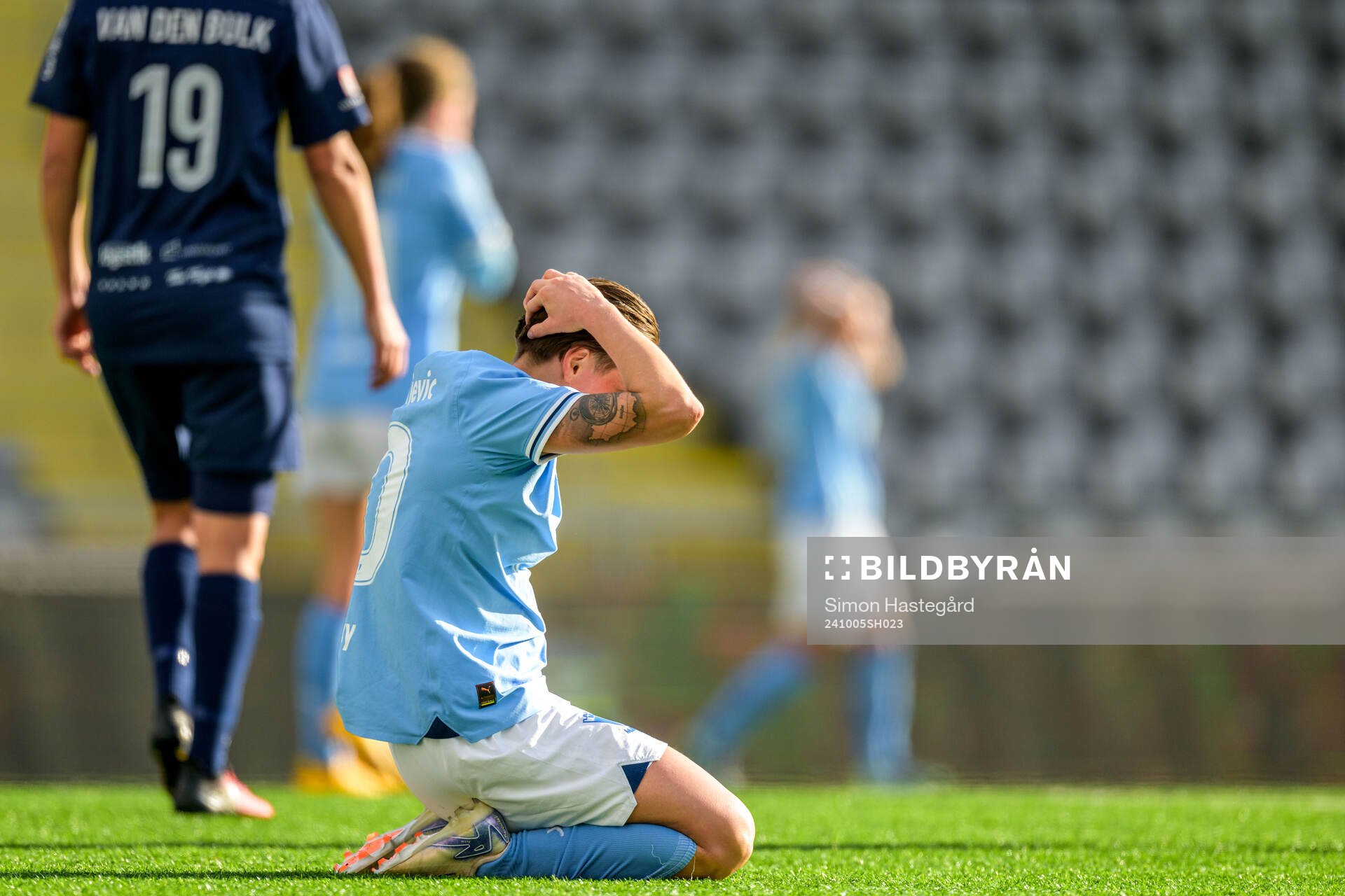 Malmö FFs Ema Paljevic deppar