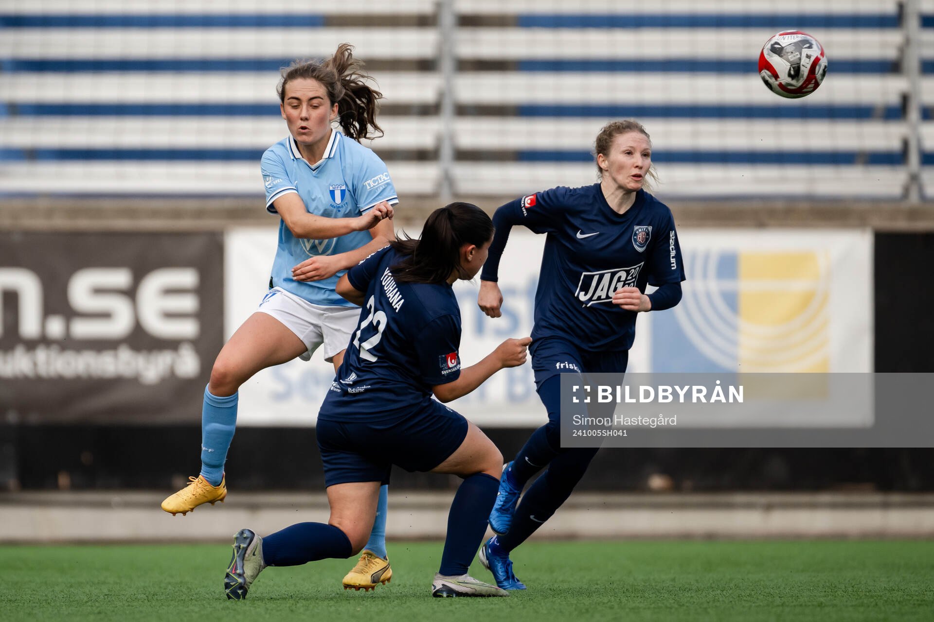 Malmö FFs Matilda Eriksson Kristell och Eskilstuna Uniteds