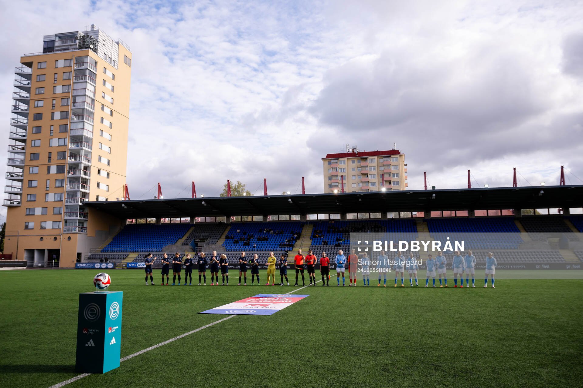 Eskilstuna Uniteds och Malmö FFs lineup