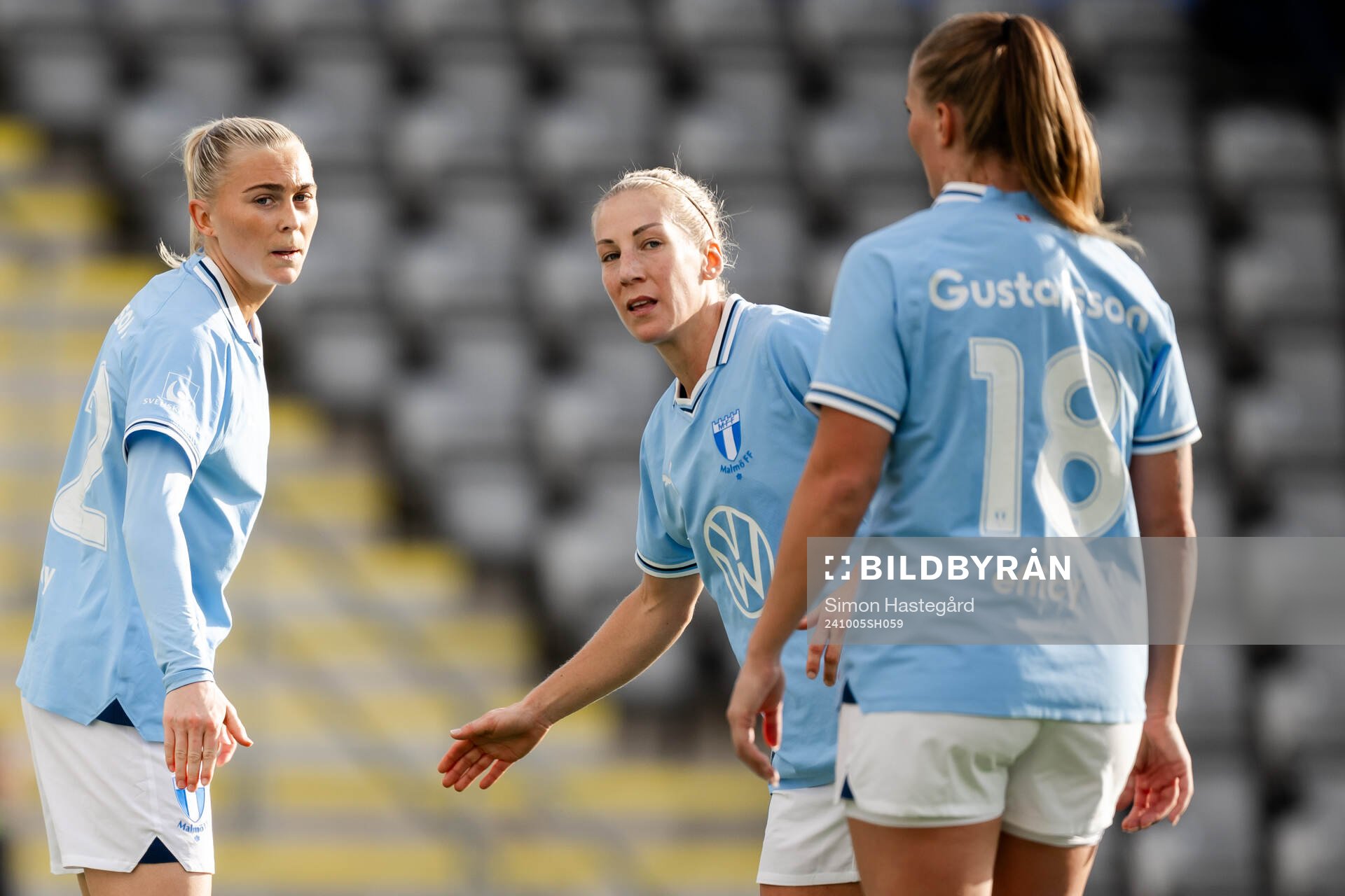 Malmö FFs Beatrice Persson och Mia Persson