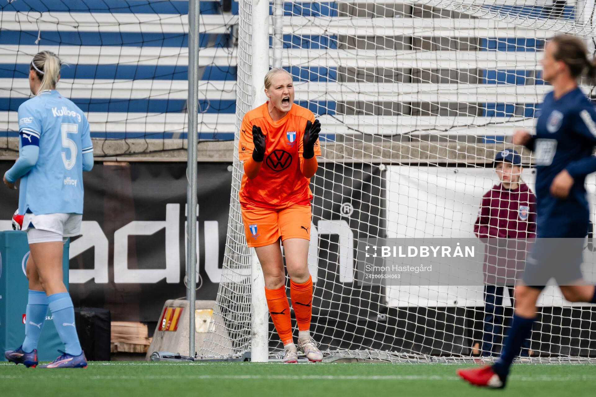 Malmö FFs målvakt Kathrine Østergaard Larsen