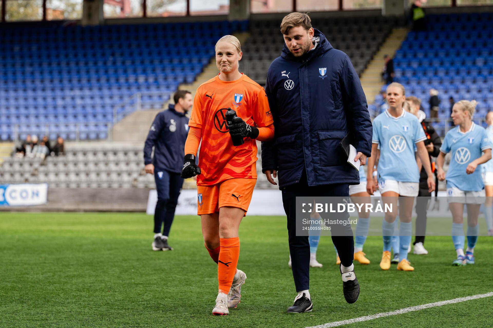 Malmö FFs målvakt Kathrine Østergaard Larsen