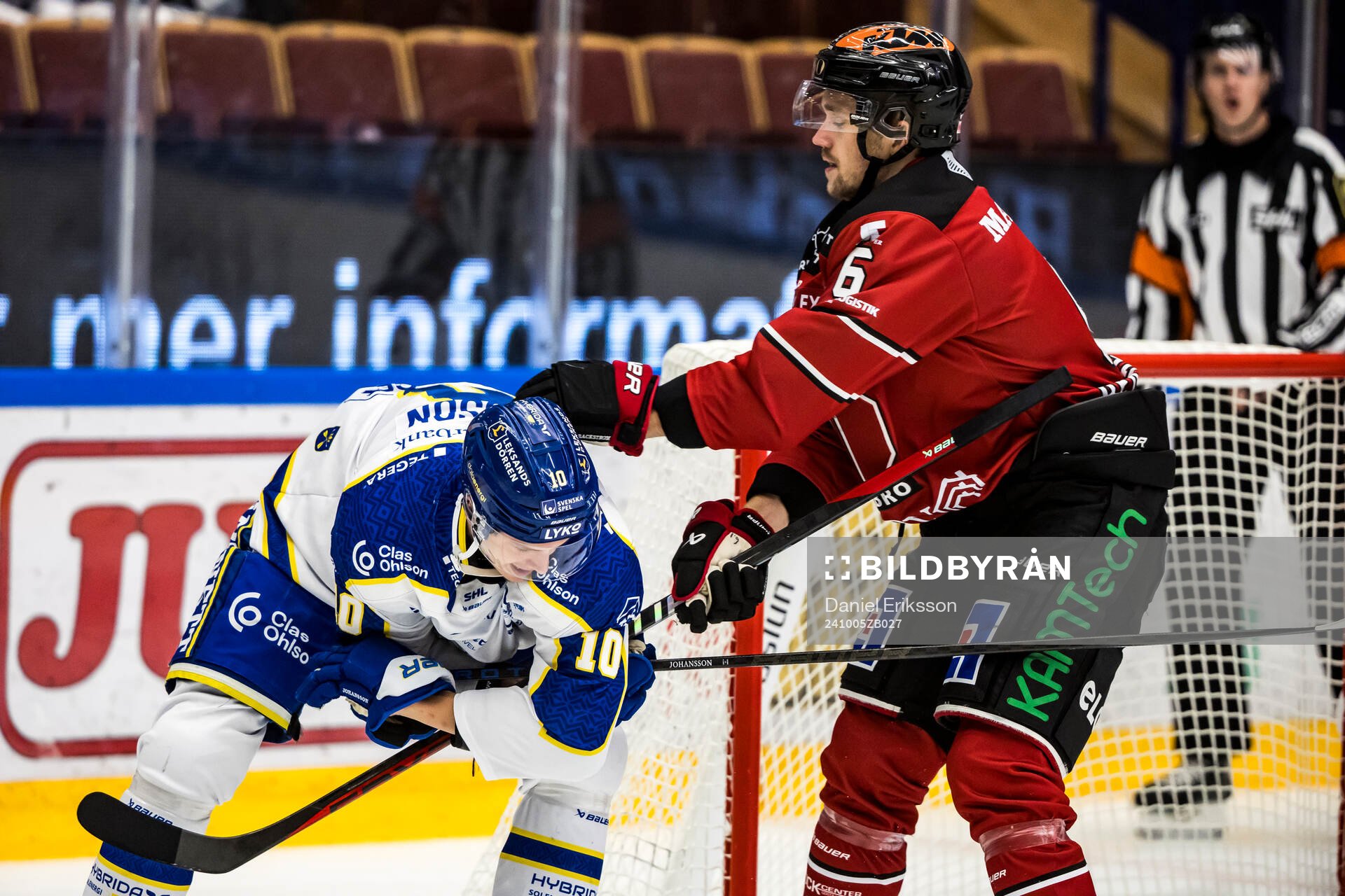 Leksands Anton Johansson och Örebros Filip Berglund