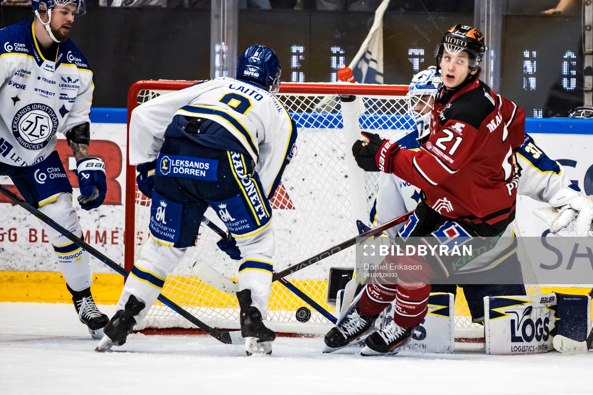 Örebros Patrik Puistola gör 1-2