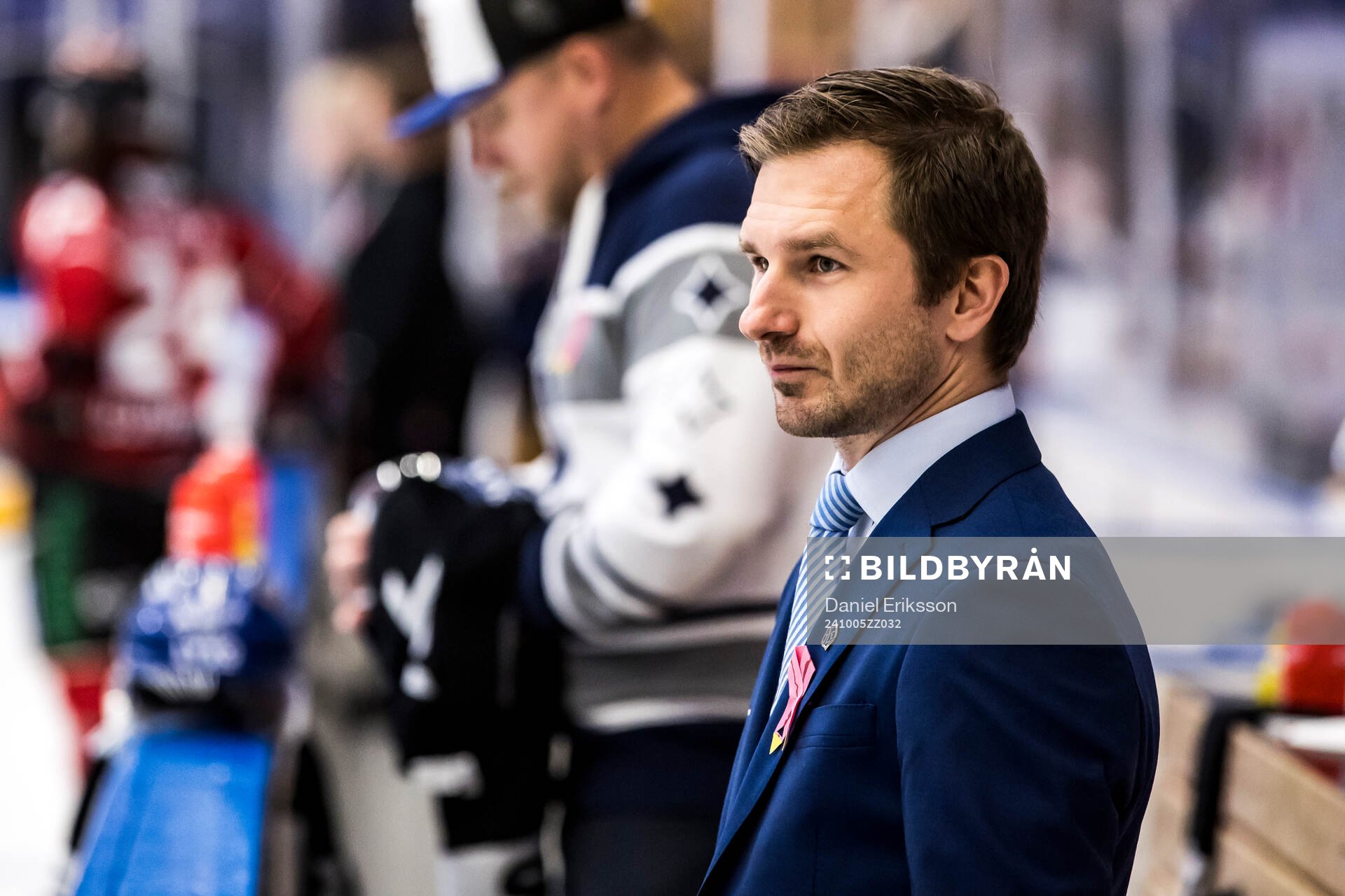 Leksands målvaktstränare Alexander Millner