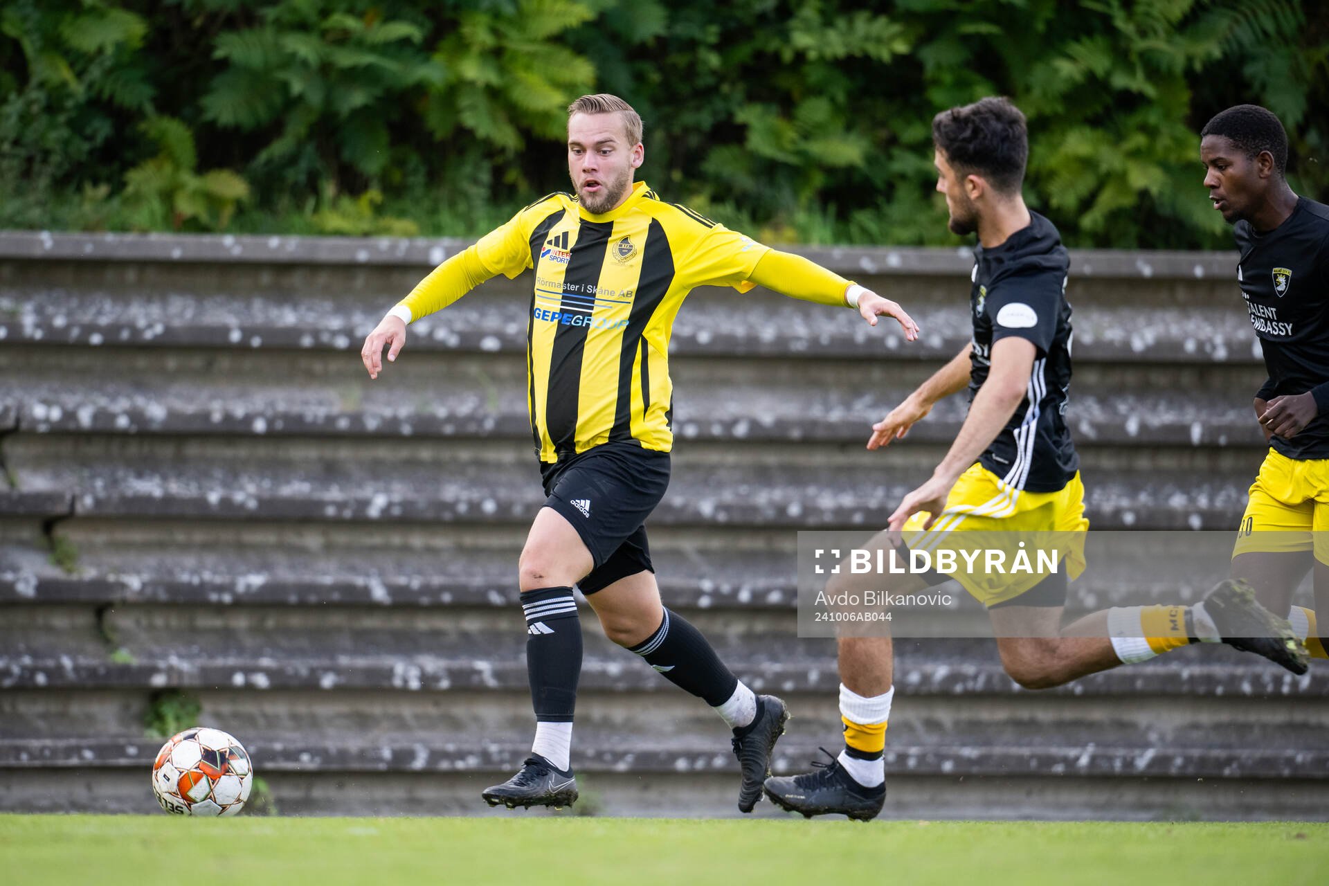 Bunkeflos Johan Mellqvist mot Malmö Citys Malmö Citys