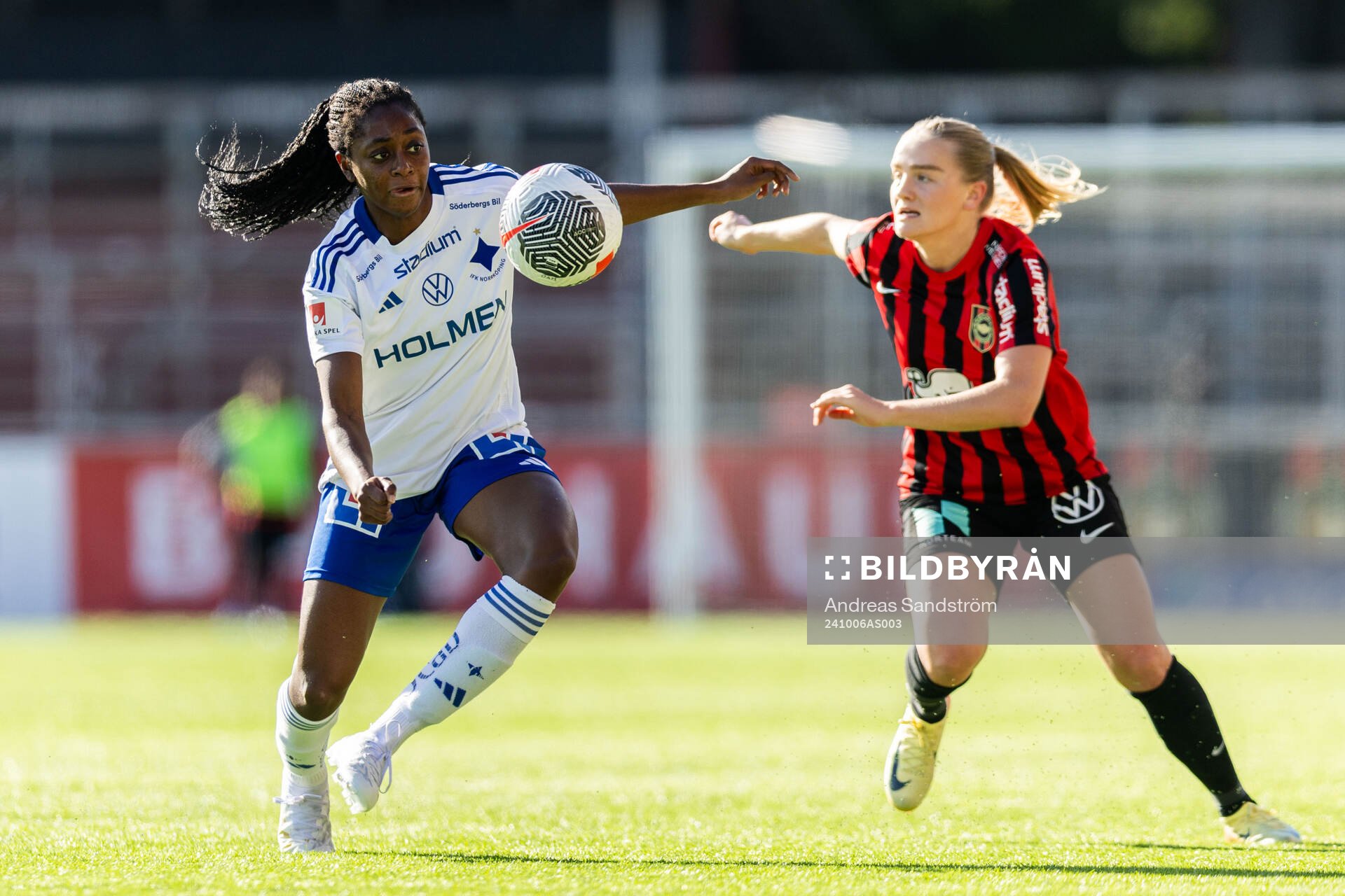 IFK Norrköpings Maya Aliyah Antoine och Brommapojkarnas