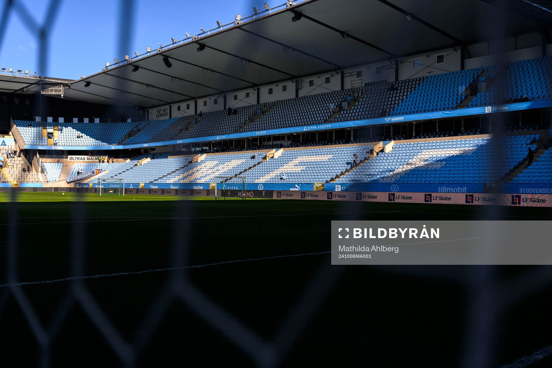 Interiör av Eleda Stadion
