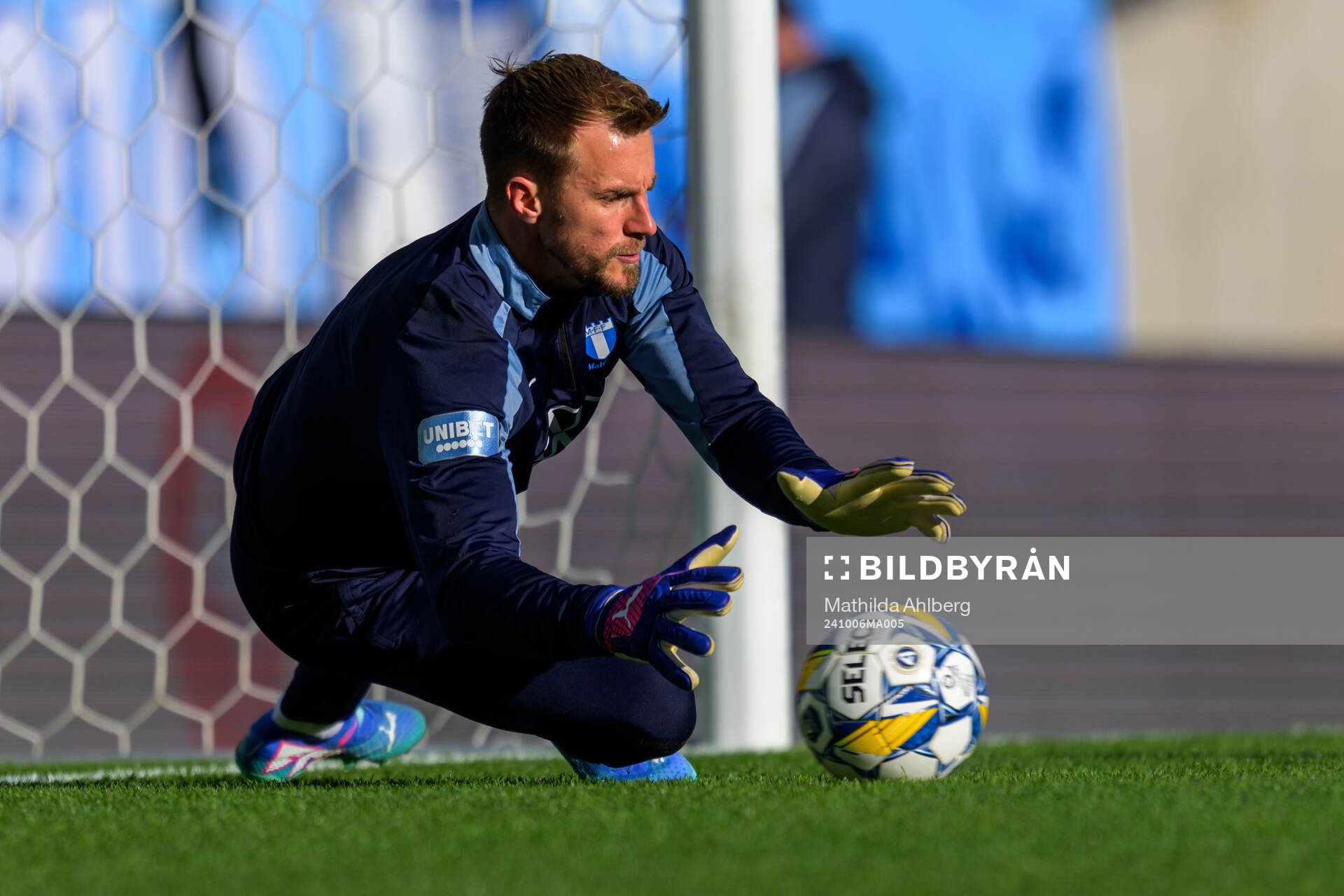 Malmö FFs målvakt Ricardo Friedrich