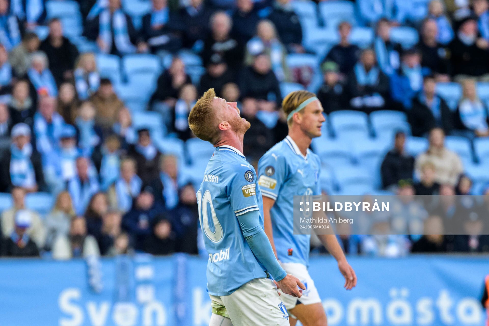 Malmö FFs Anders Christiansen reagerar