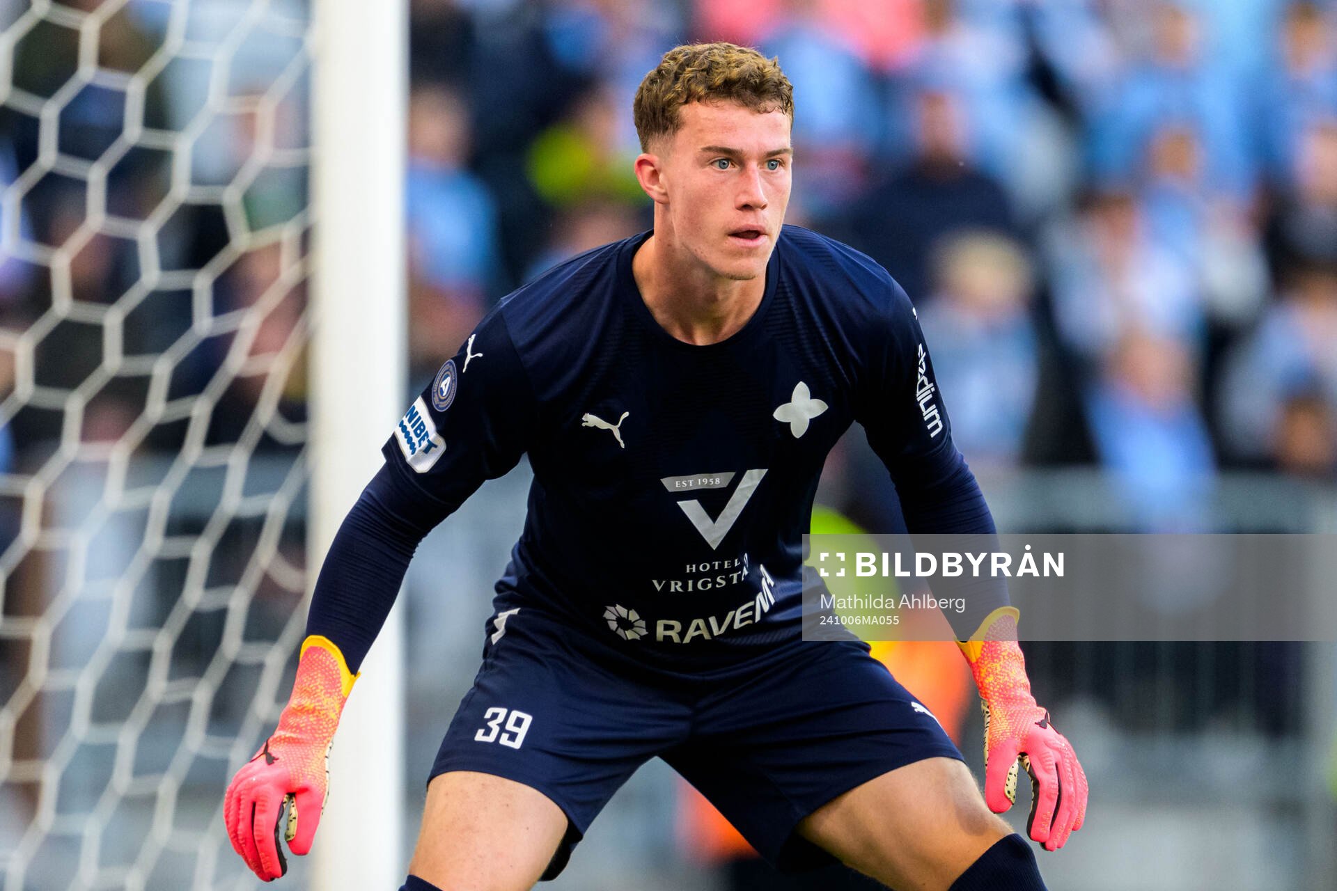 Värnamos målvakt Viktor Andersson