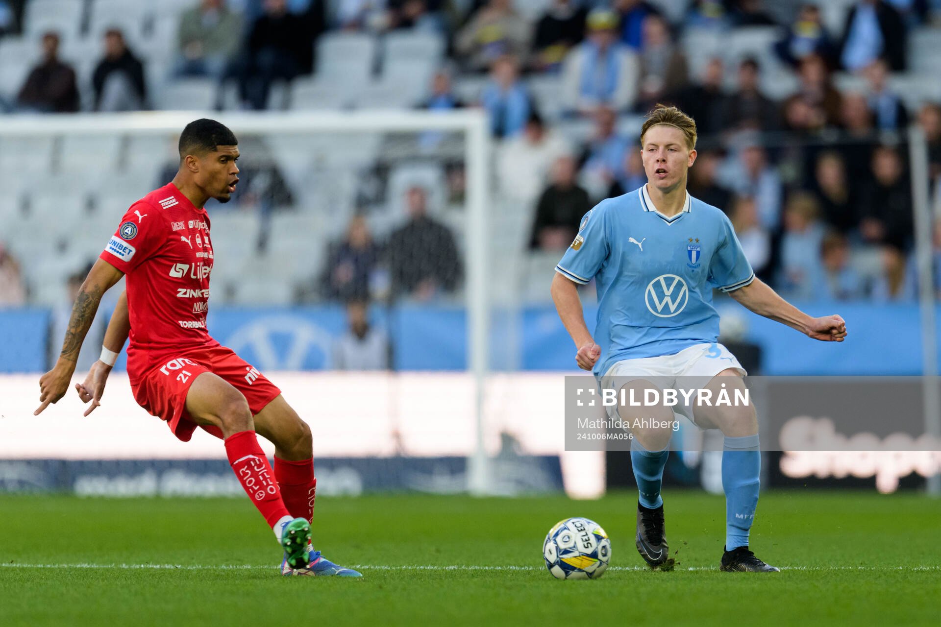 Värnamos Luke Le Roux och Malmö FFs Nils Zätterström